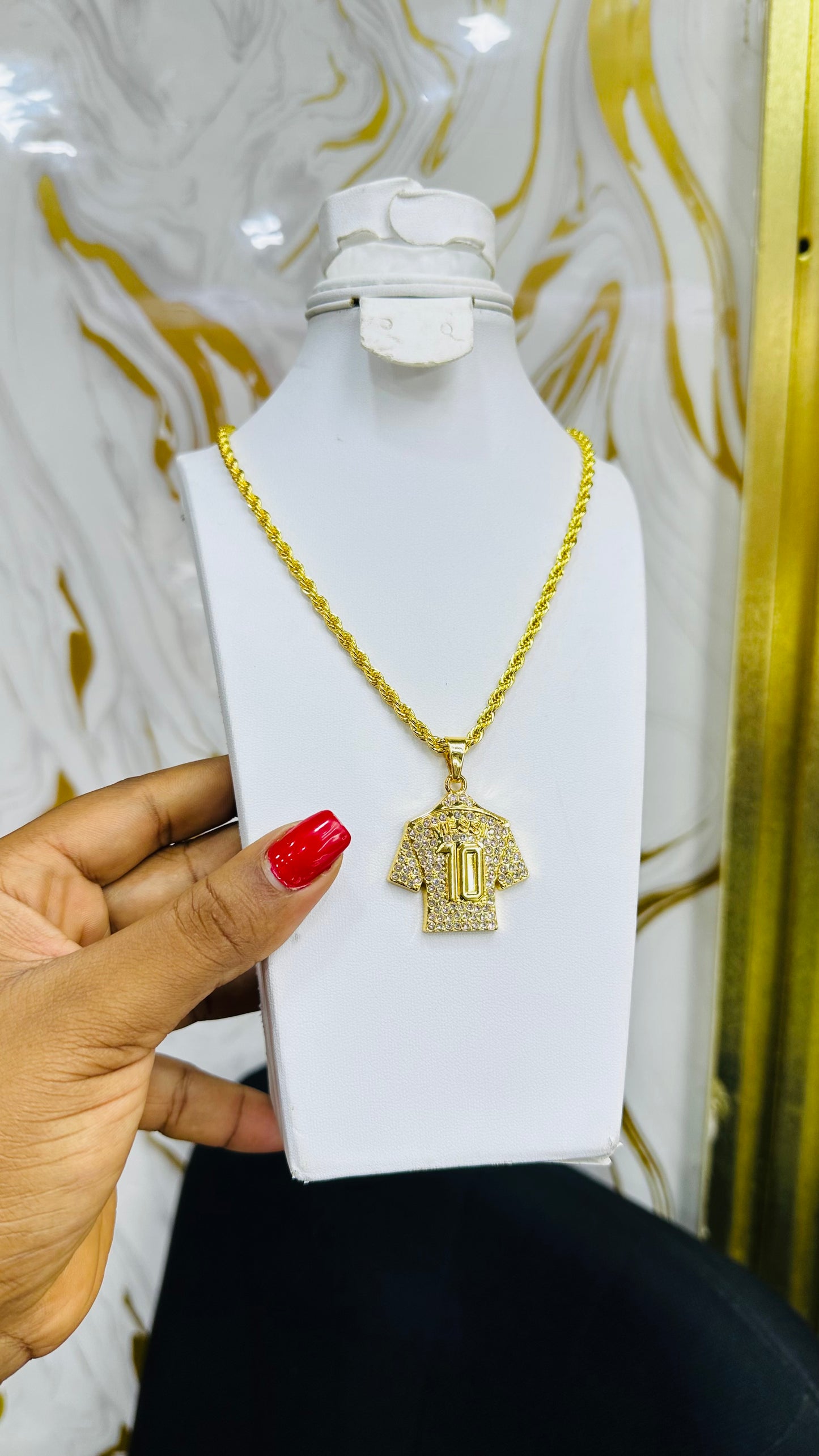 Long stoned Necklace