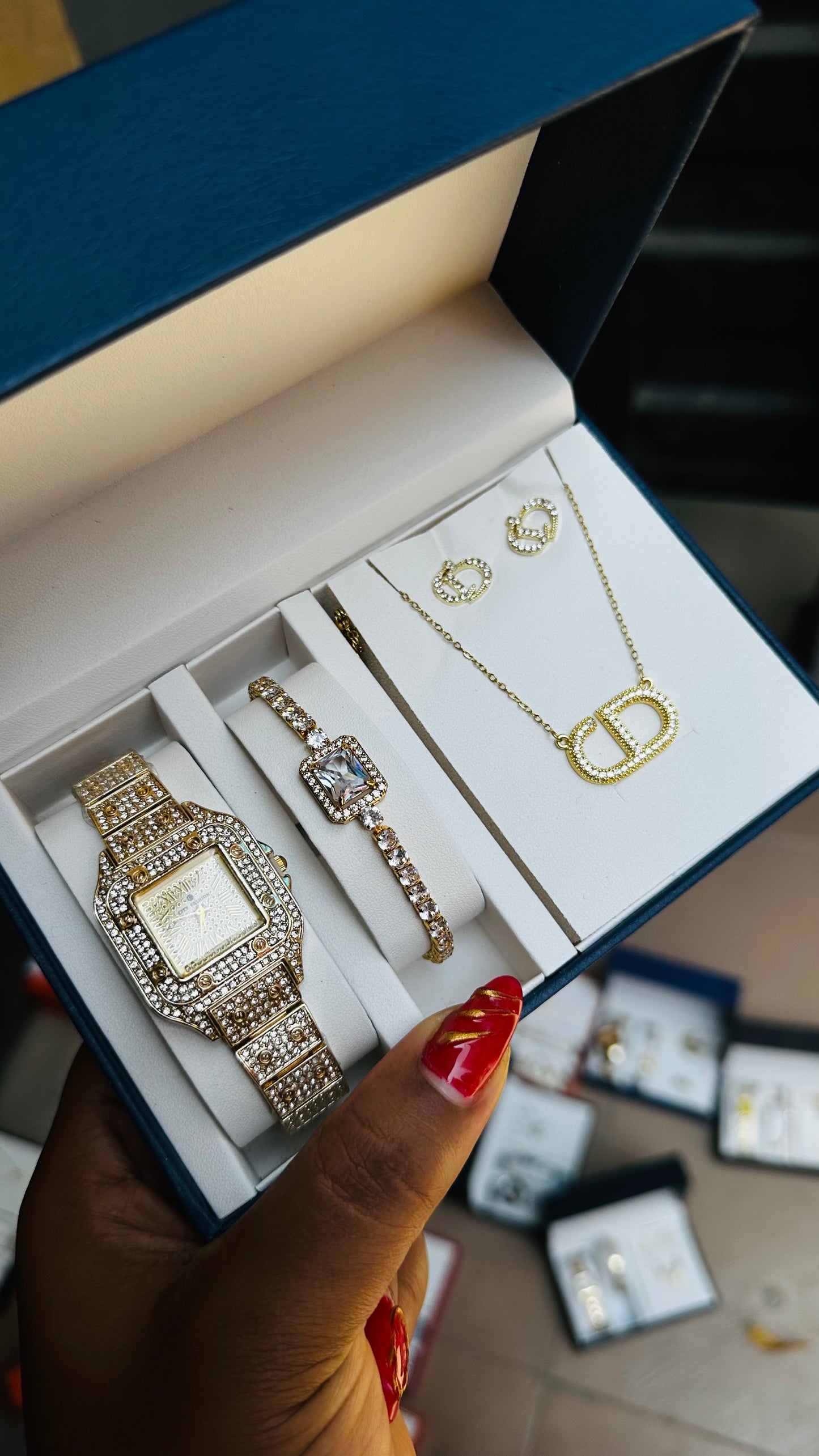 Jewelry Gift box (gold)