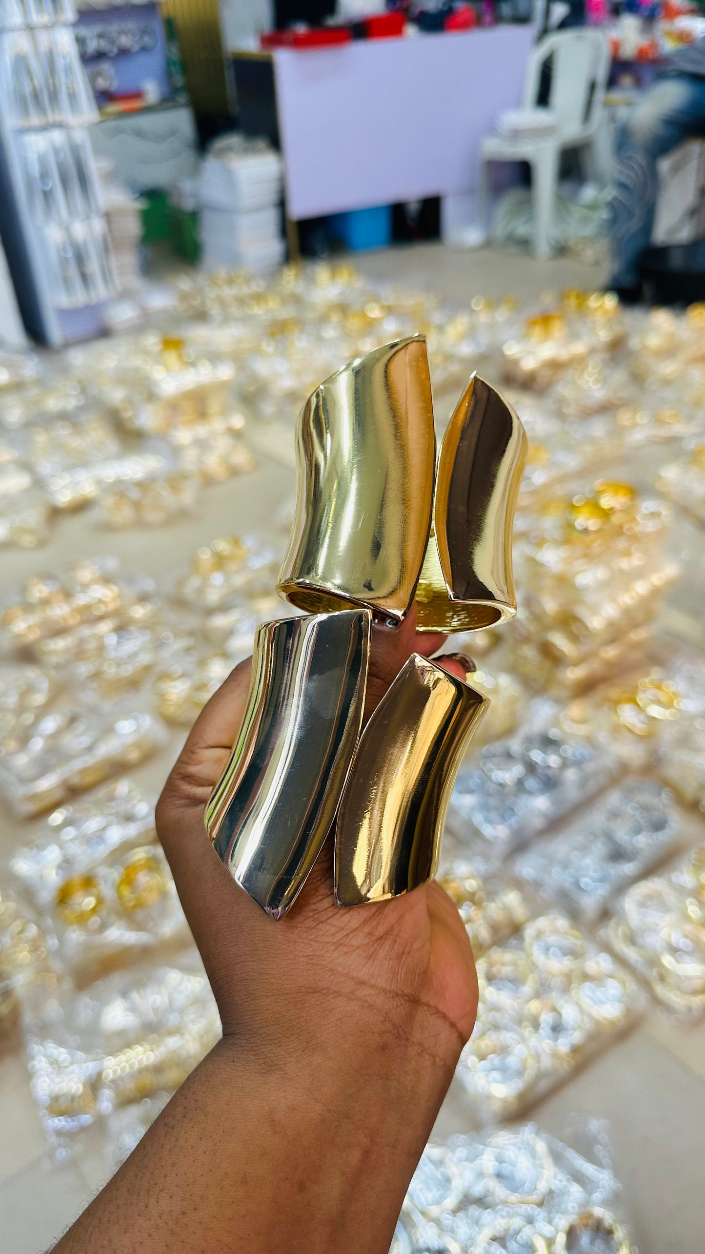 Chunky Bangles (steel quality)