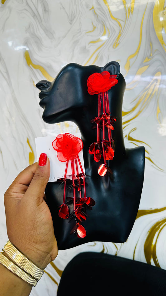 Flower Earrings (model 13)