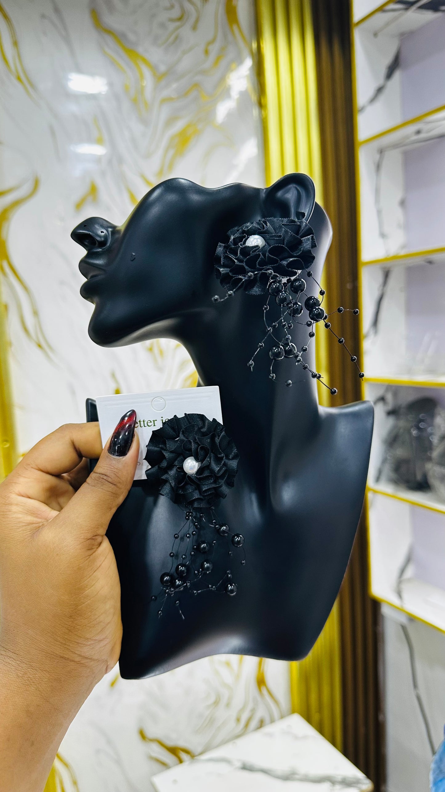 Flower Earrings (model 14)