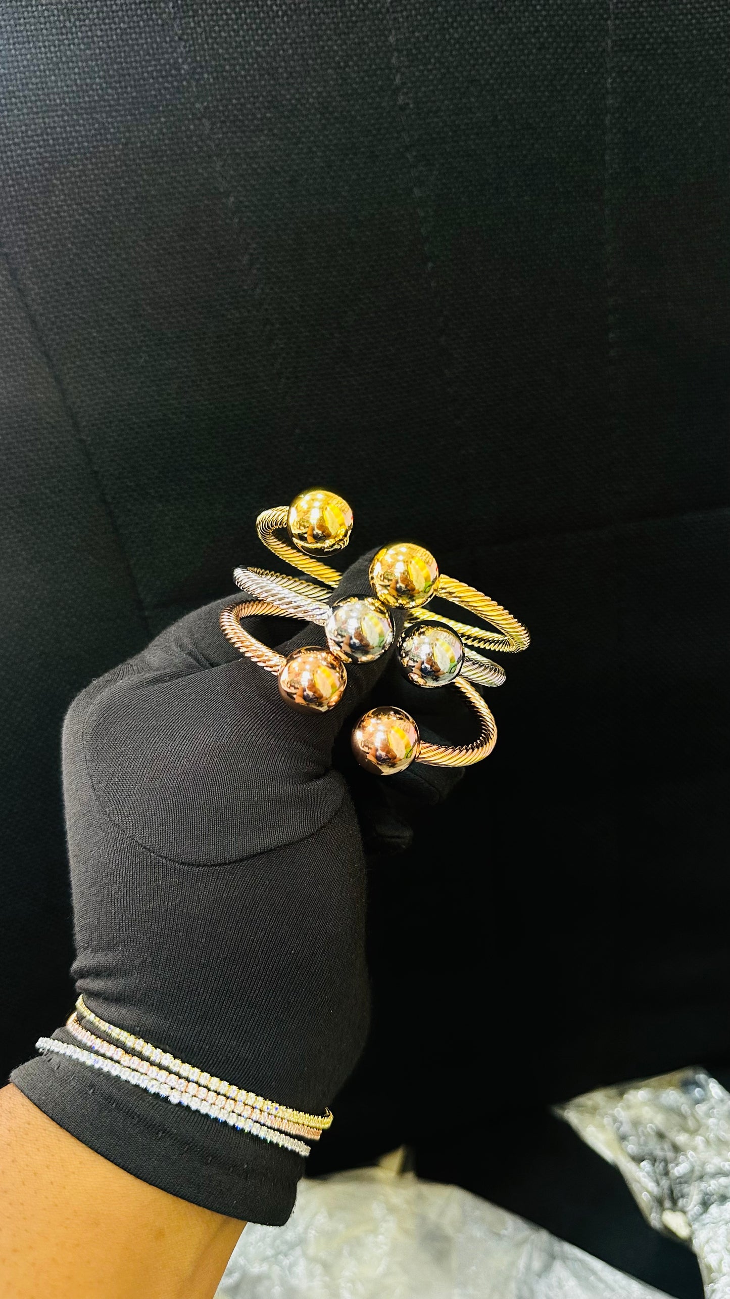 Luo Fei 3tone Bangles