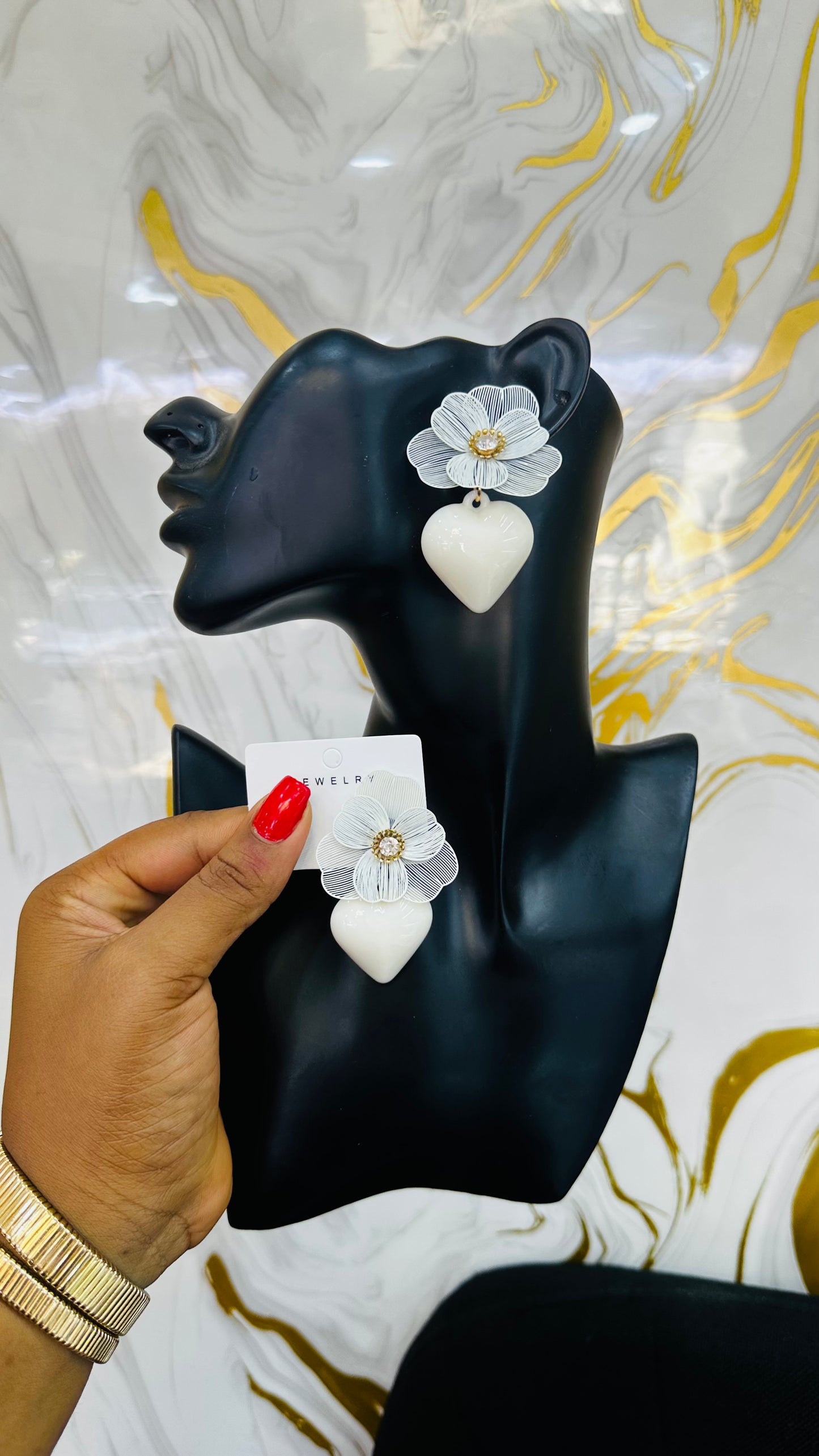 Flower Earrings (model 9)