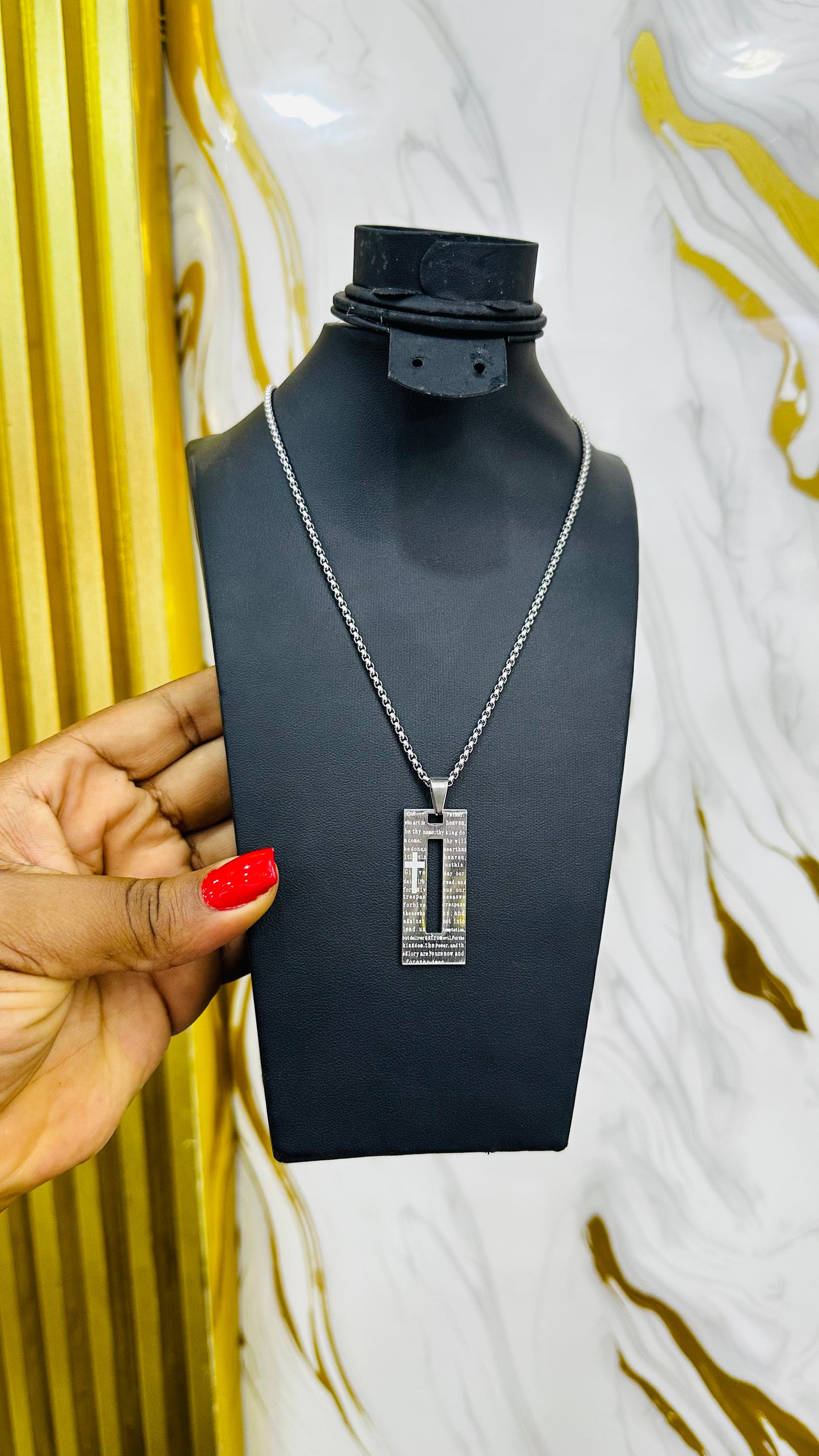 Steel Necklace (for men)