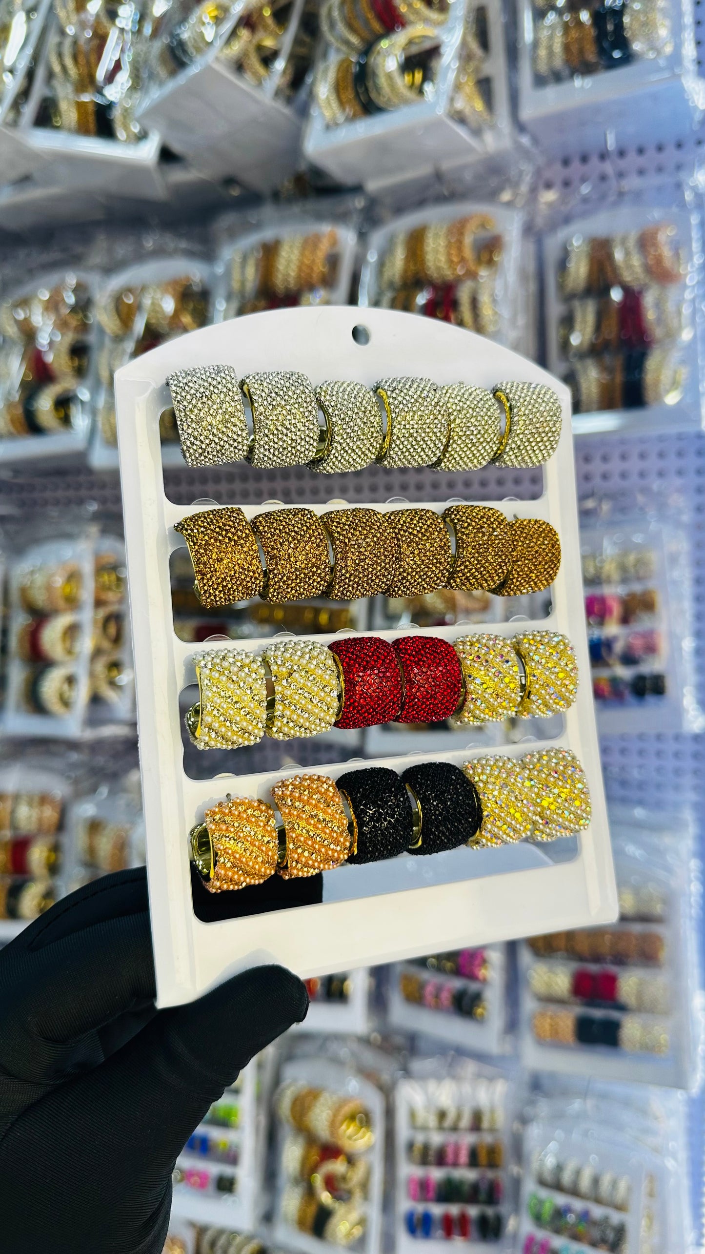 Zirconia Sugar Earrings pack