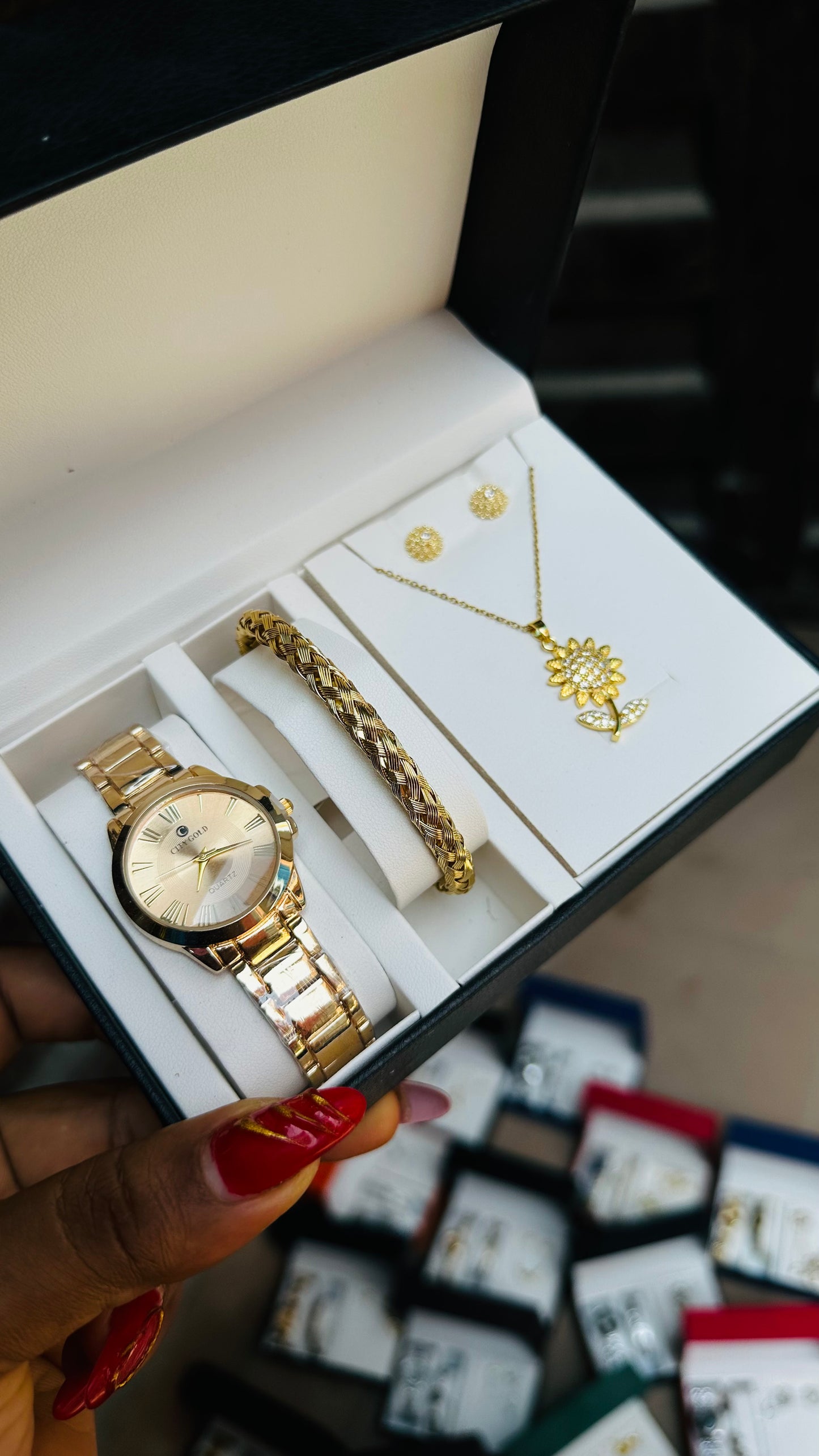 Jewelry Gift box (gold)