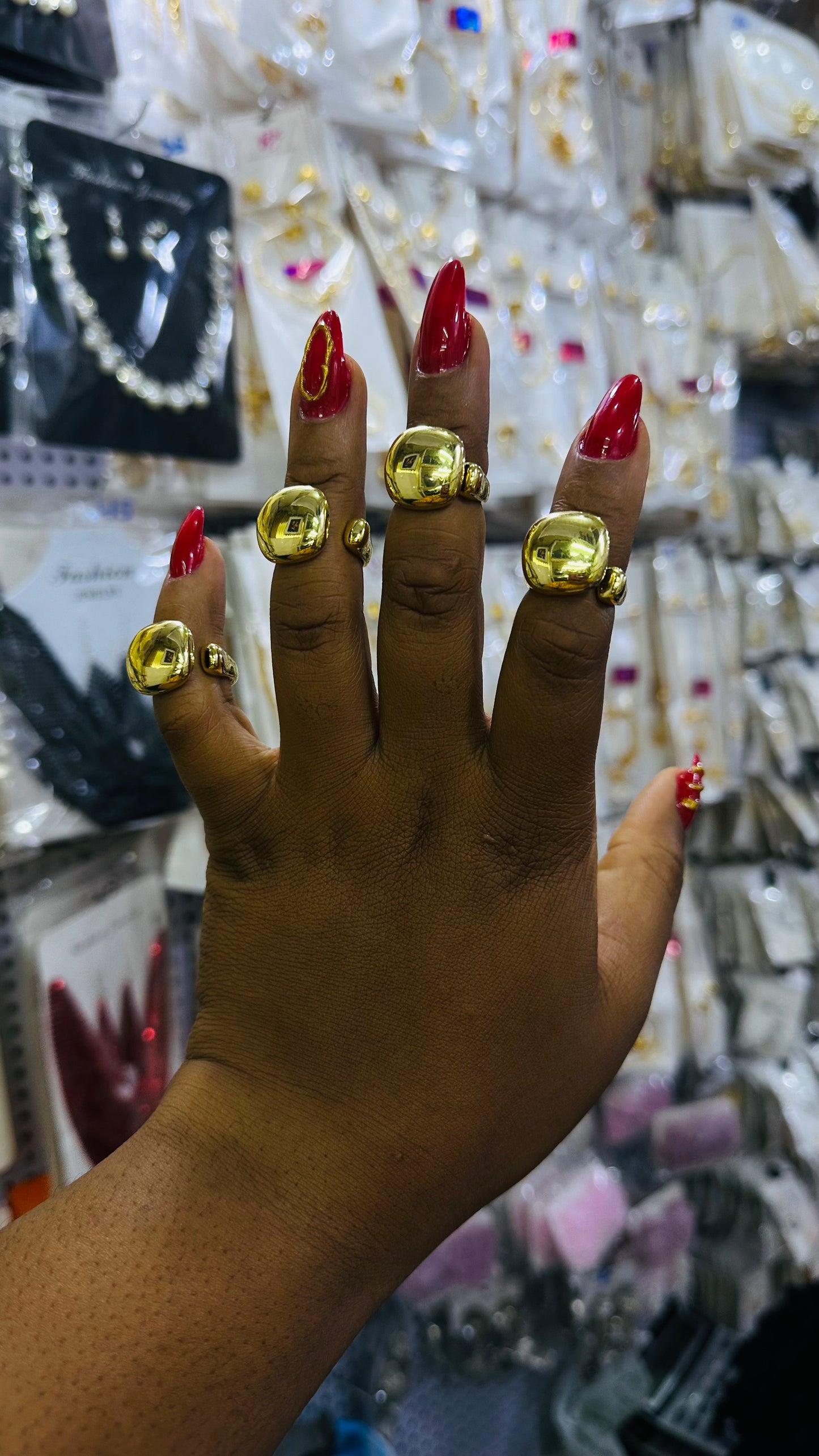 Chunky Knuckle rings (adjustable)