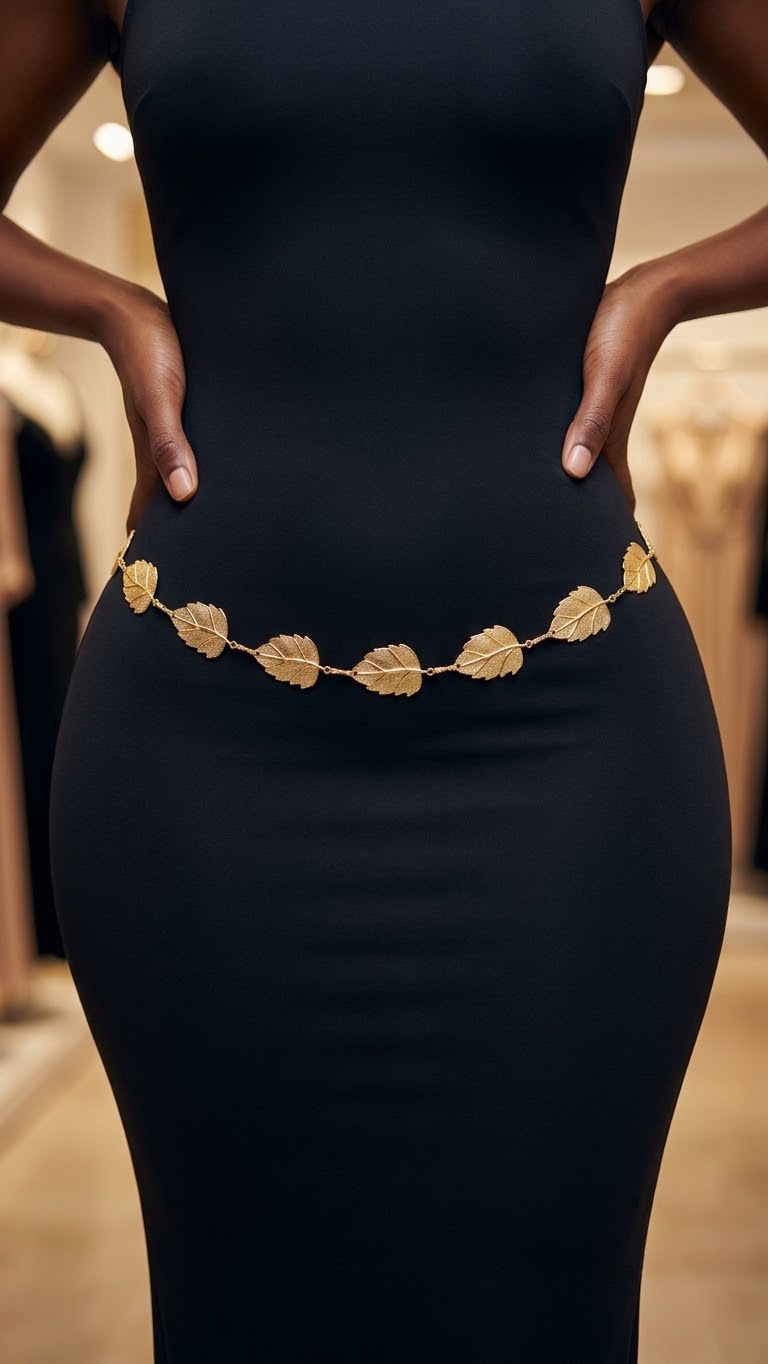 Waist chain Belt (golden✨)