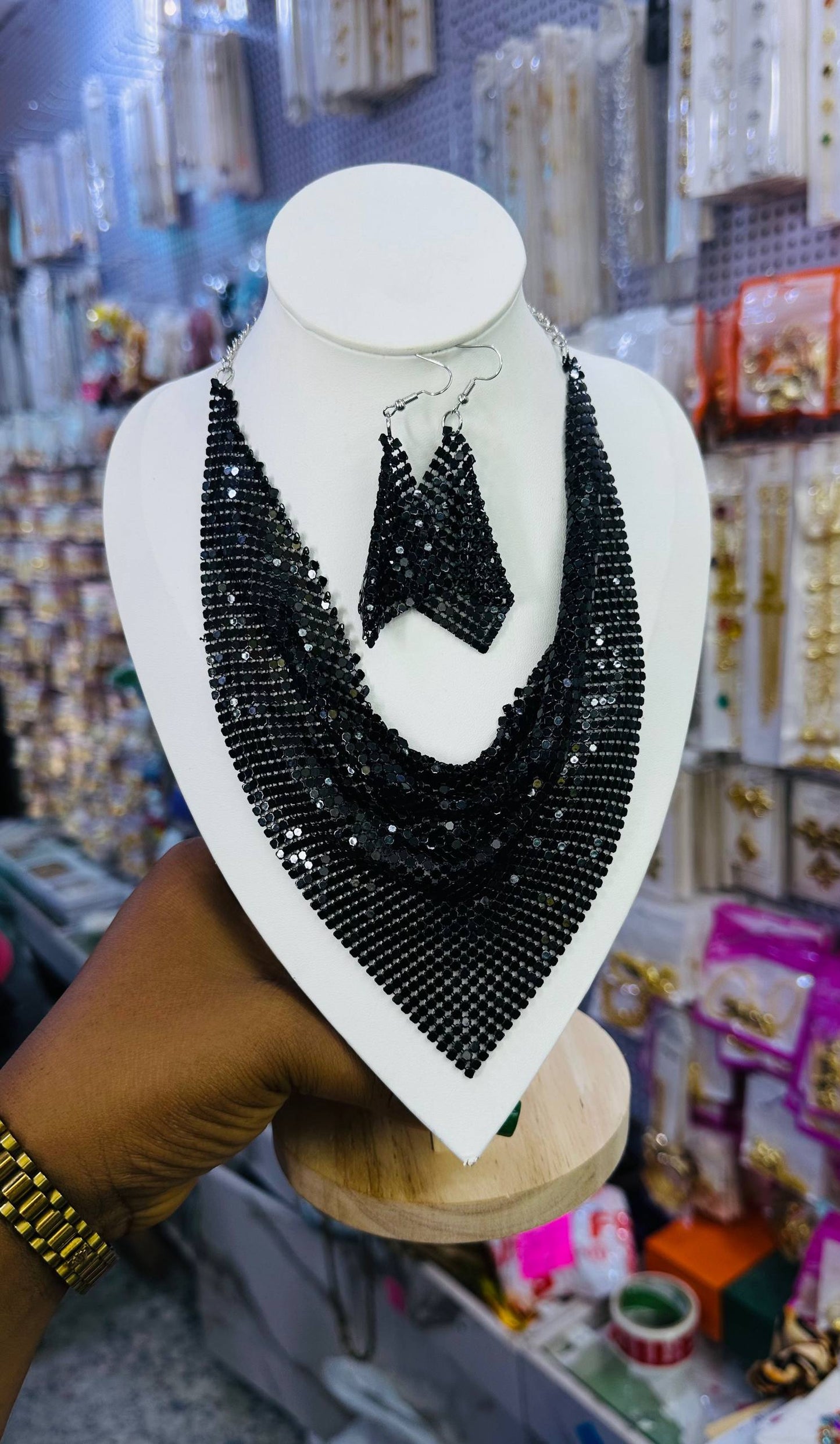 Net Jewelry Set