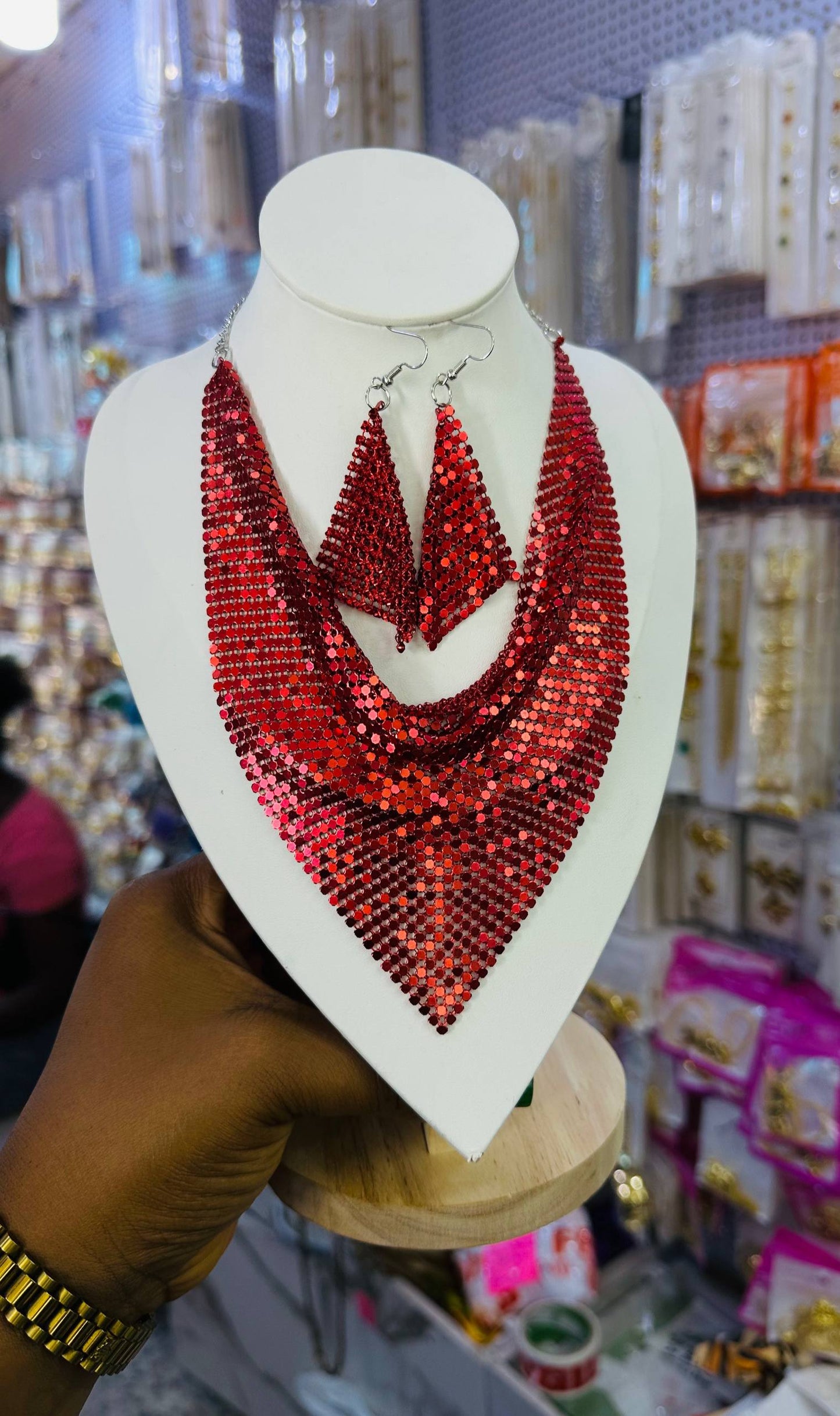 Net Jewelry Set