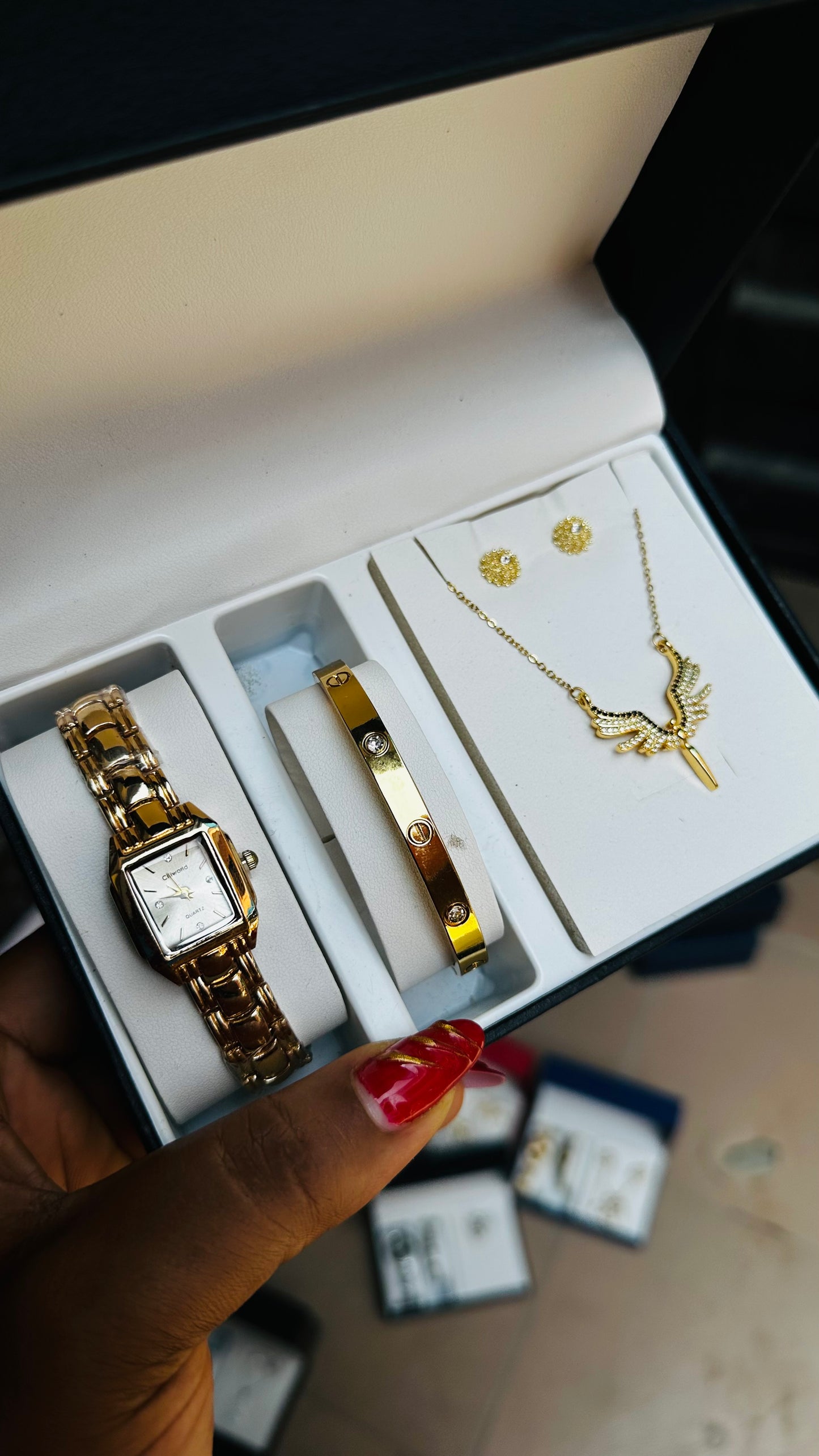 Jewelry Gift box (gold)