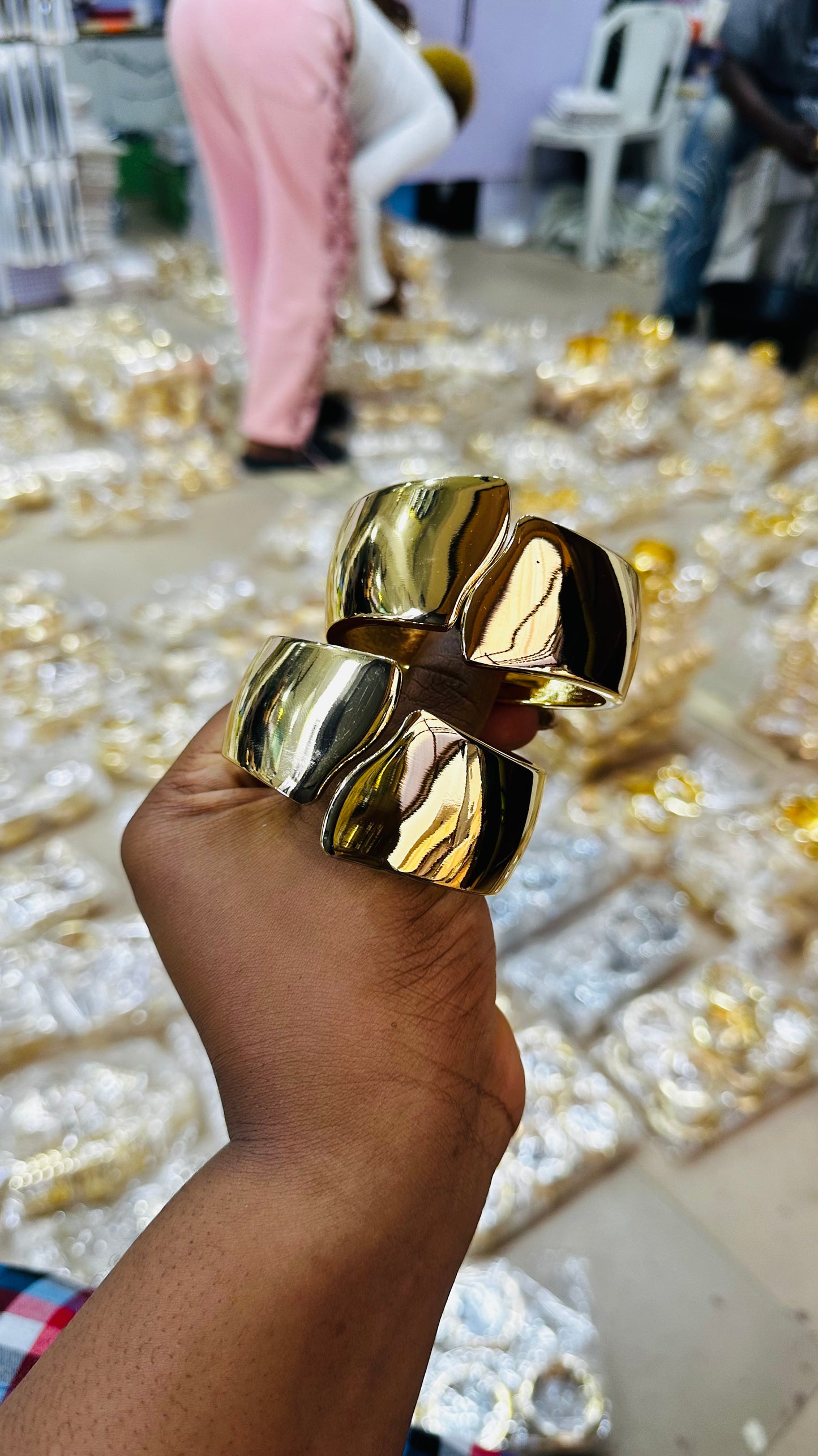 Chunky Bangles (steel quality)