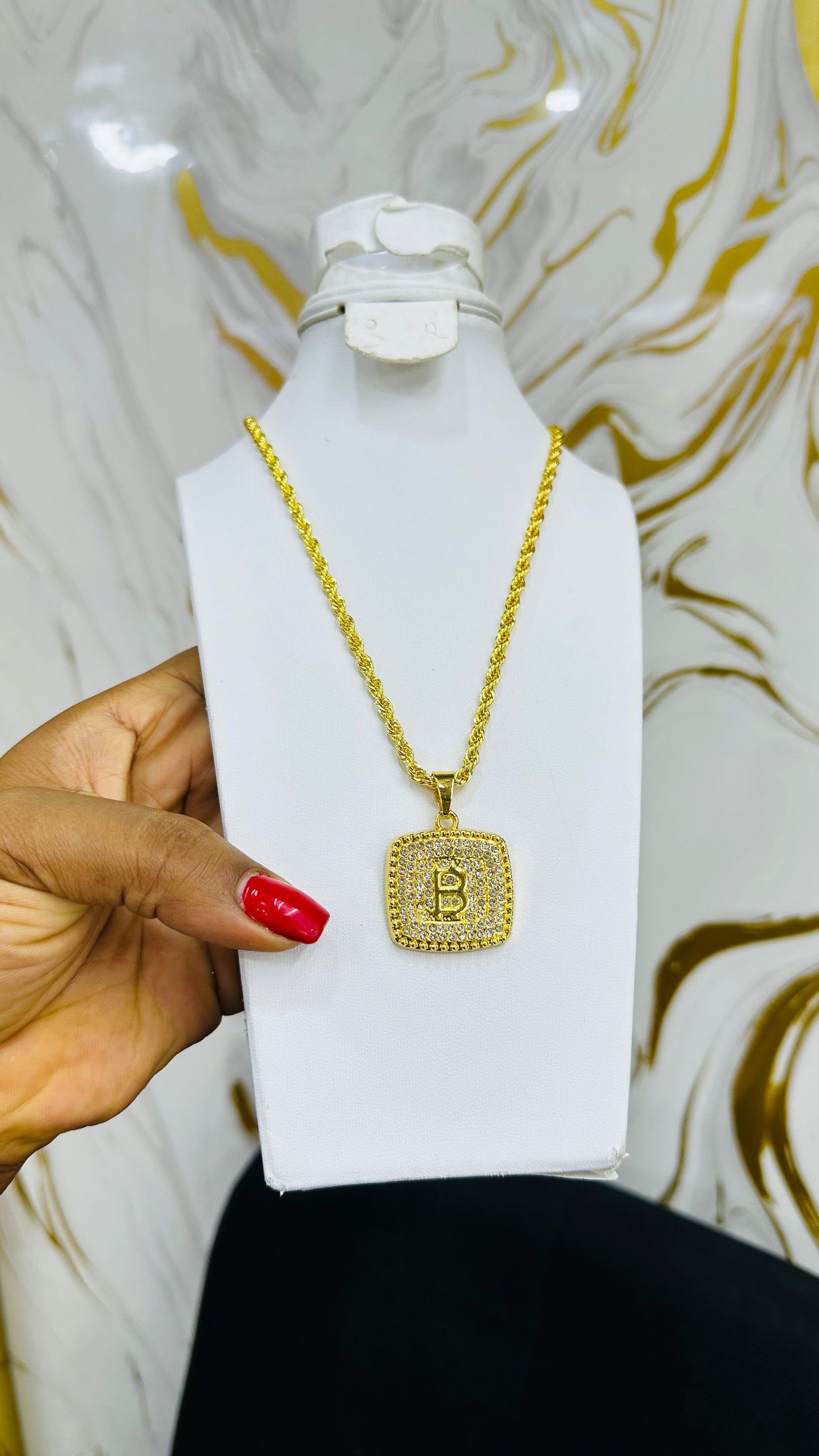 Long stoned Necklace