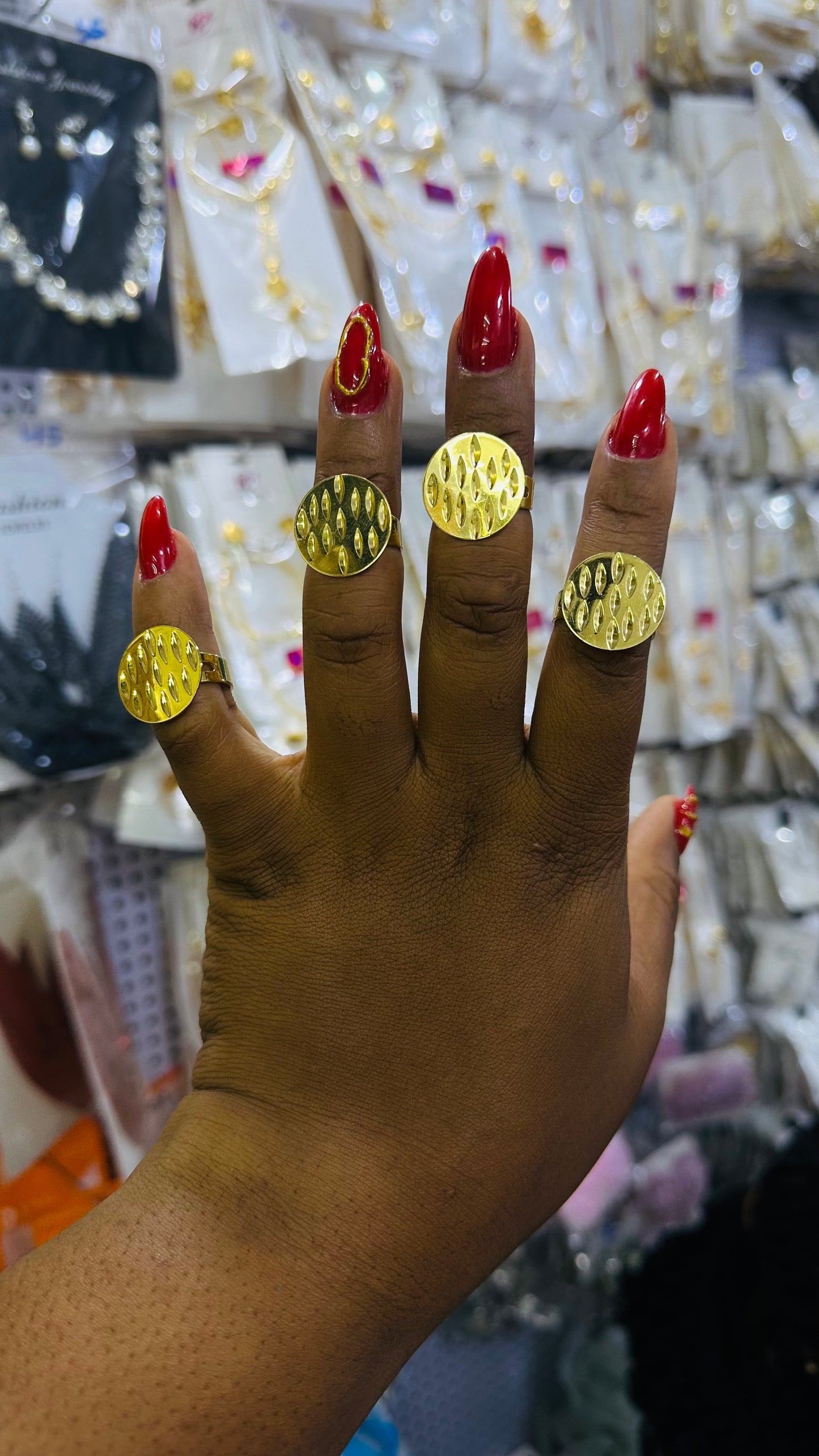 Chunky Knuckle rings (adjustable)