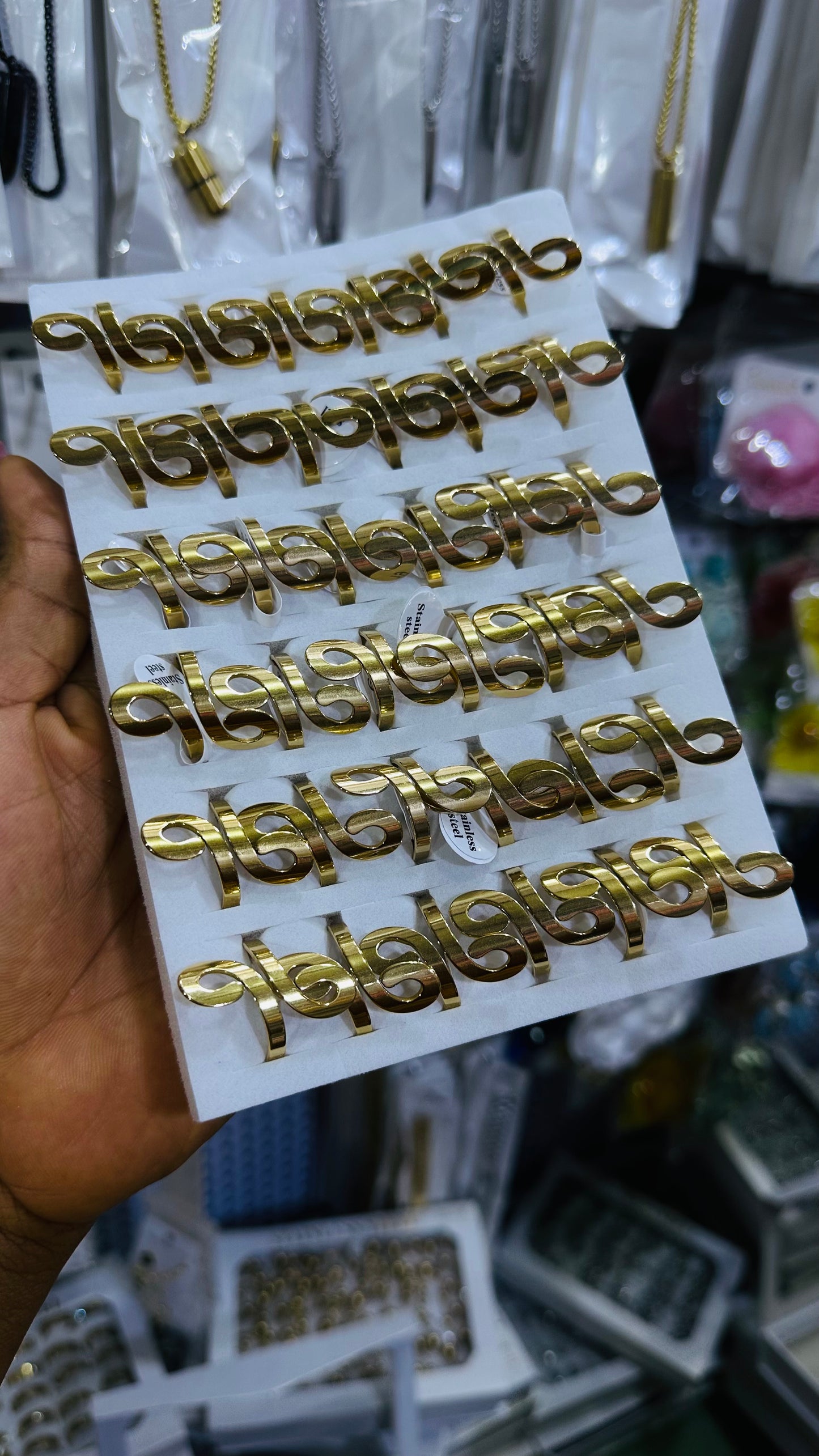 Knuckle Rings - (550each… mix designs👇)