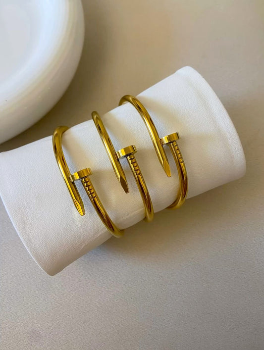 Branded Nail Bangle