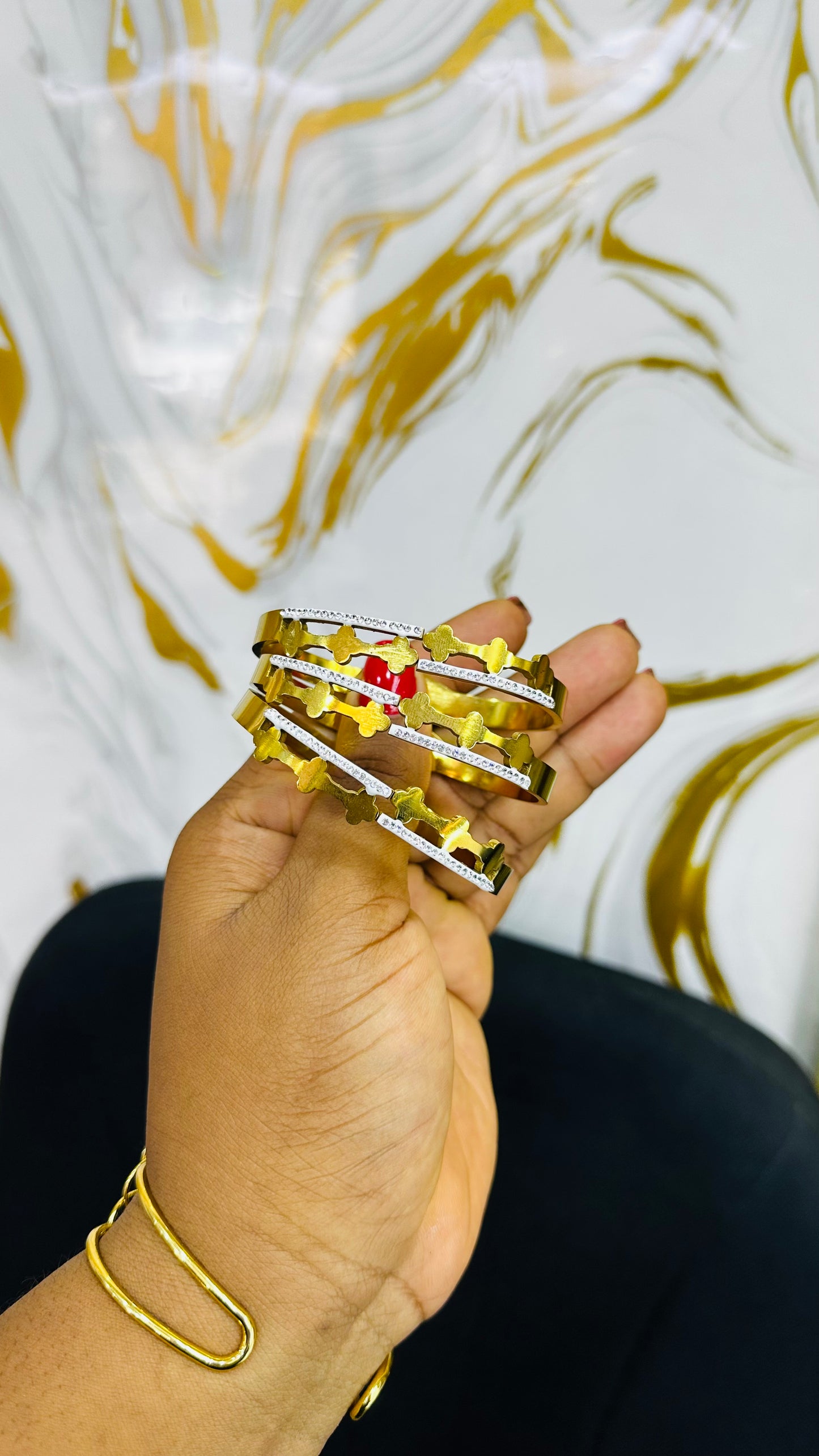 Stainless steel bangles