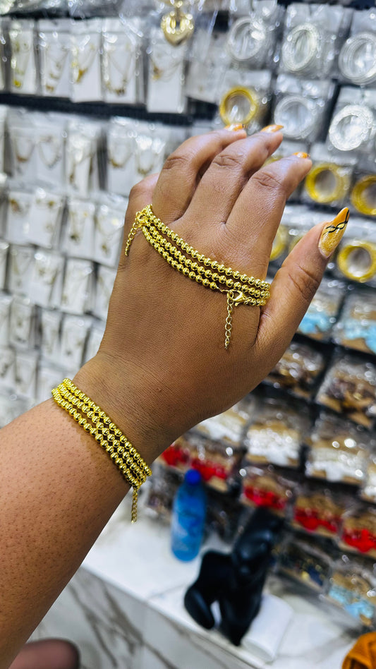 3n1 ball bracelets (gold replica🔥)