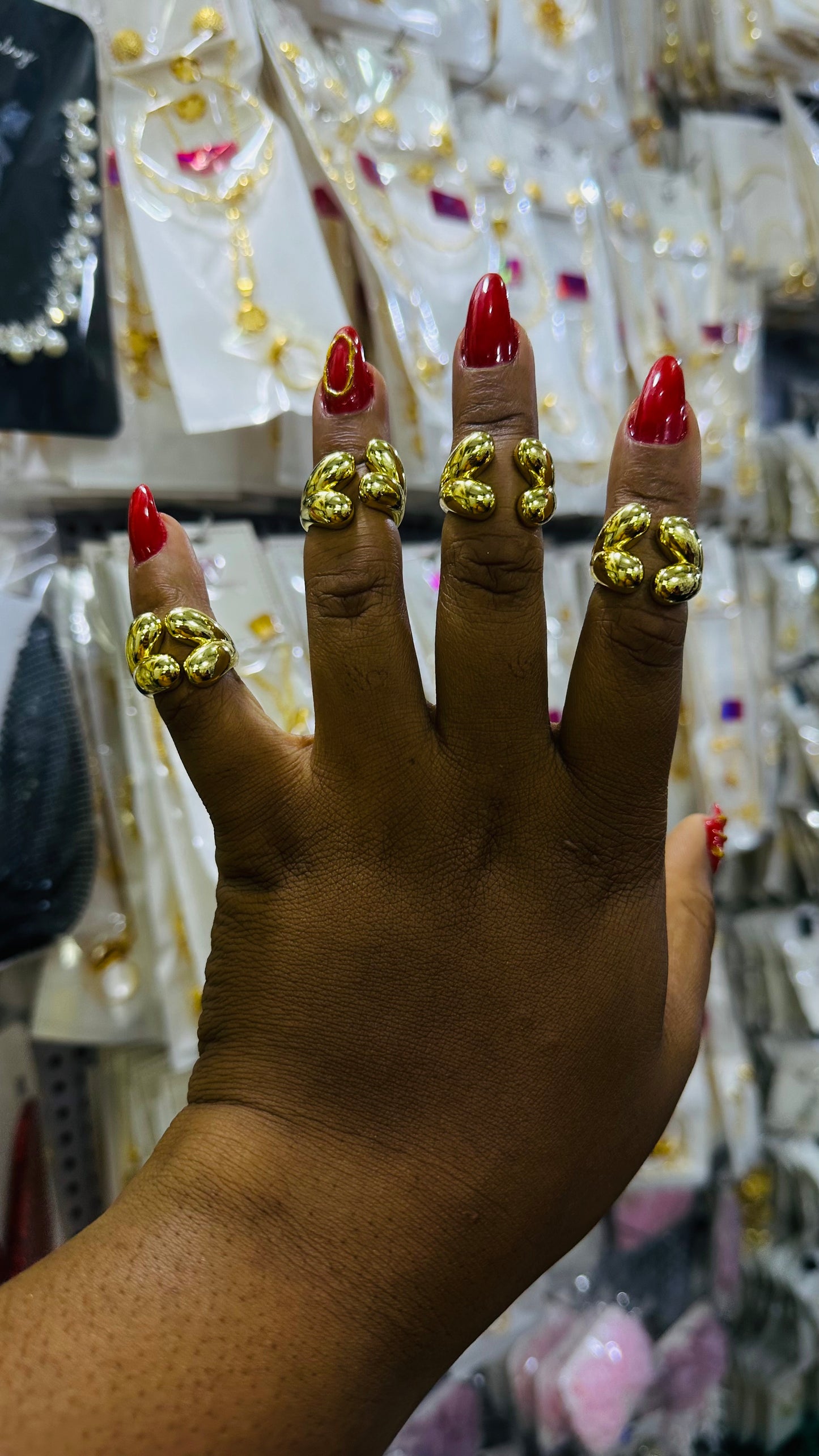 Chunky Knuckle rings (adjustable)