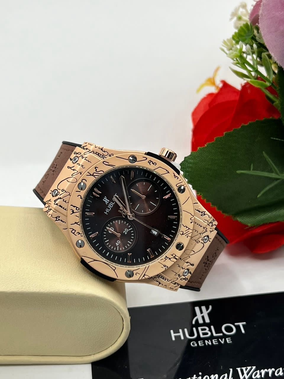 Signature HUBLOT WRISTWATCH (boxed)