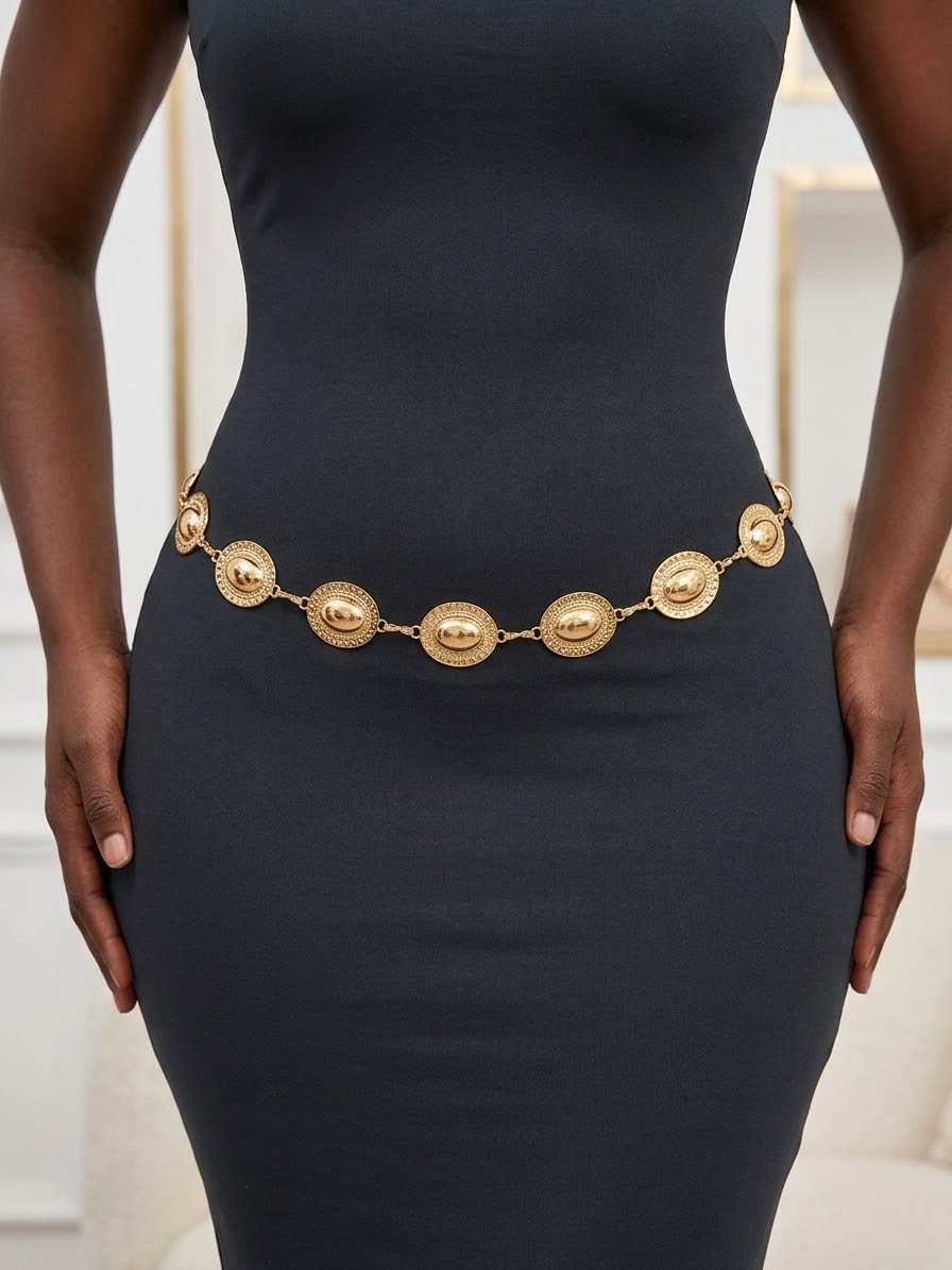Waist chain Belt (golden✨)