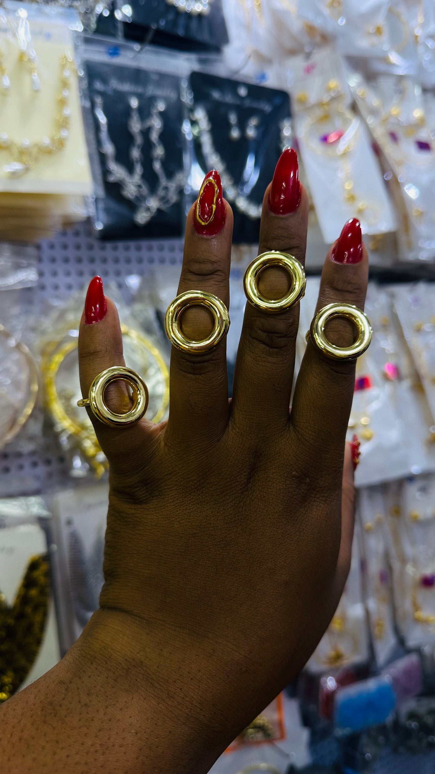 Chunky Knuckle rings (adjustable)