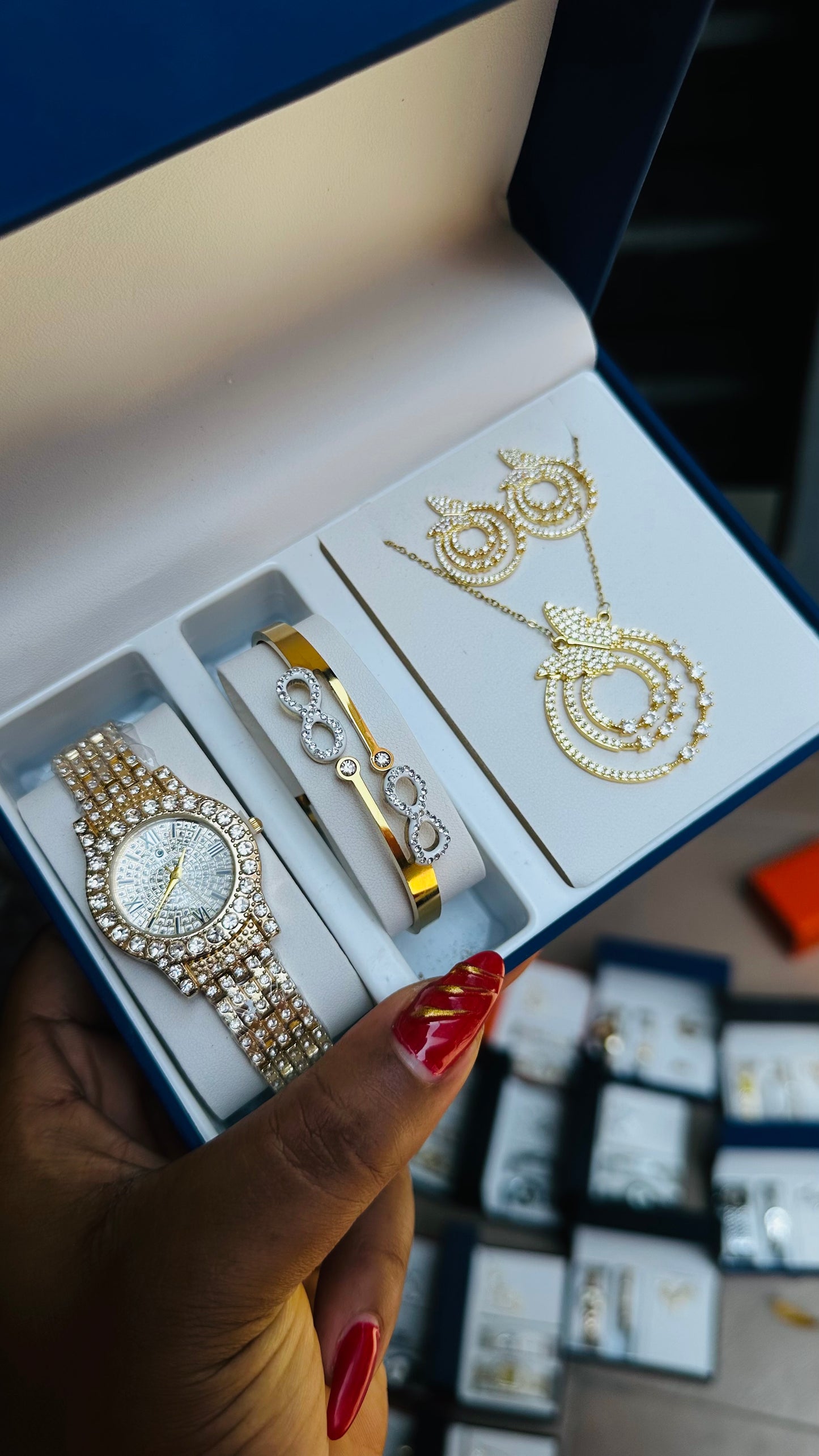 Jewelry Gift box (gold)