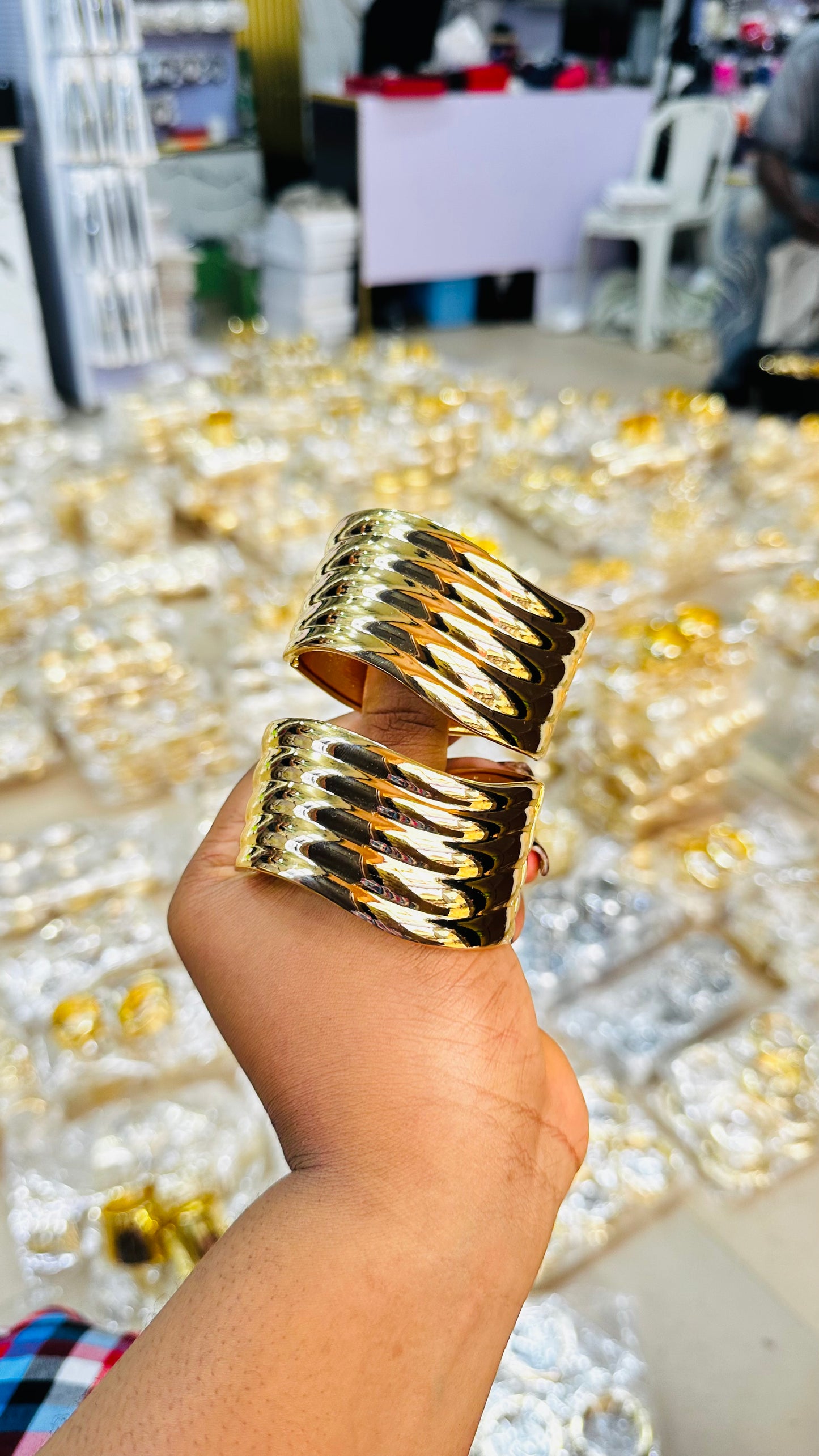 Chunky Bangles (steel quality)
