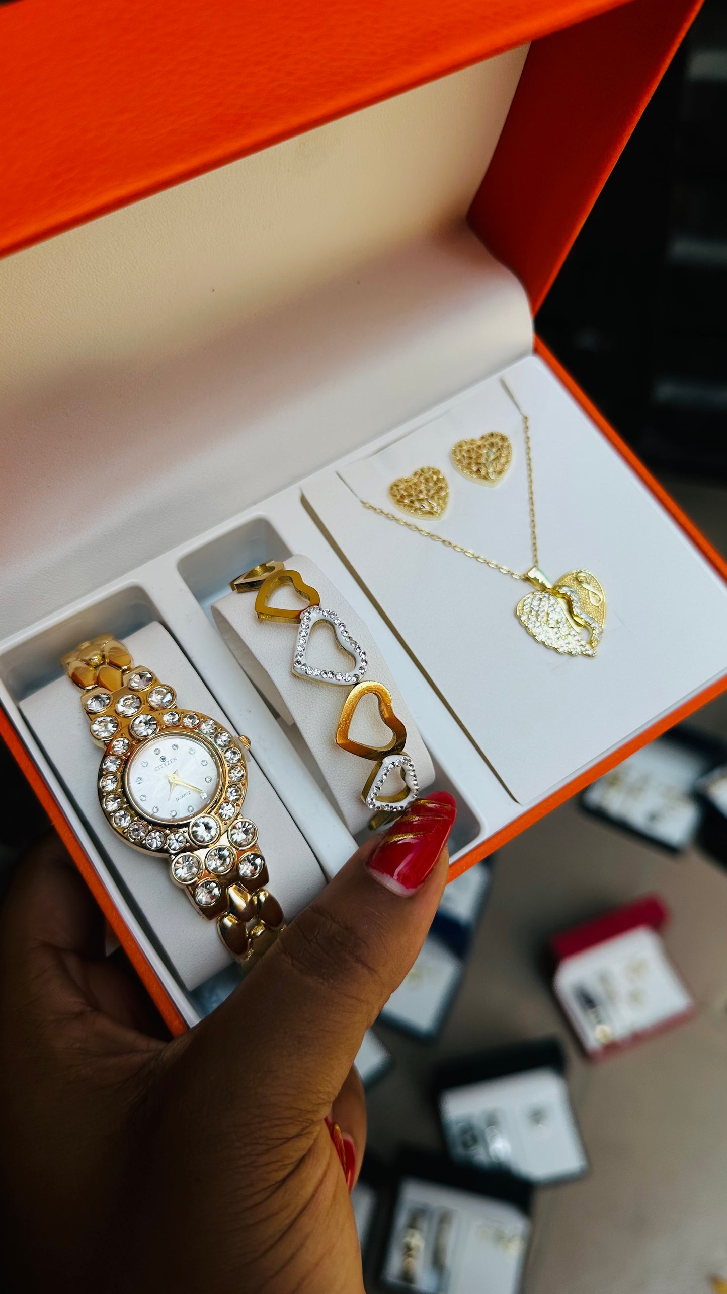 Jewelry Gift box (gold)