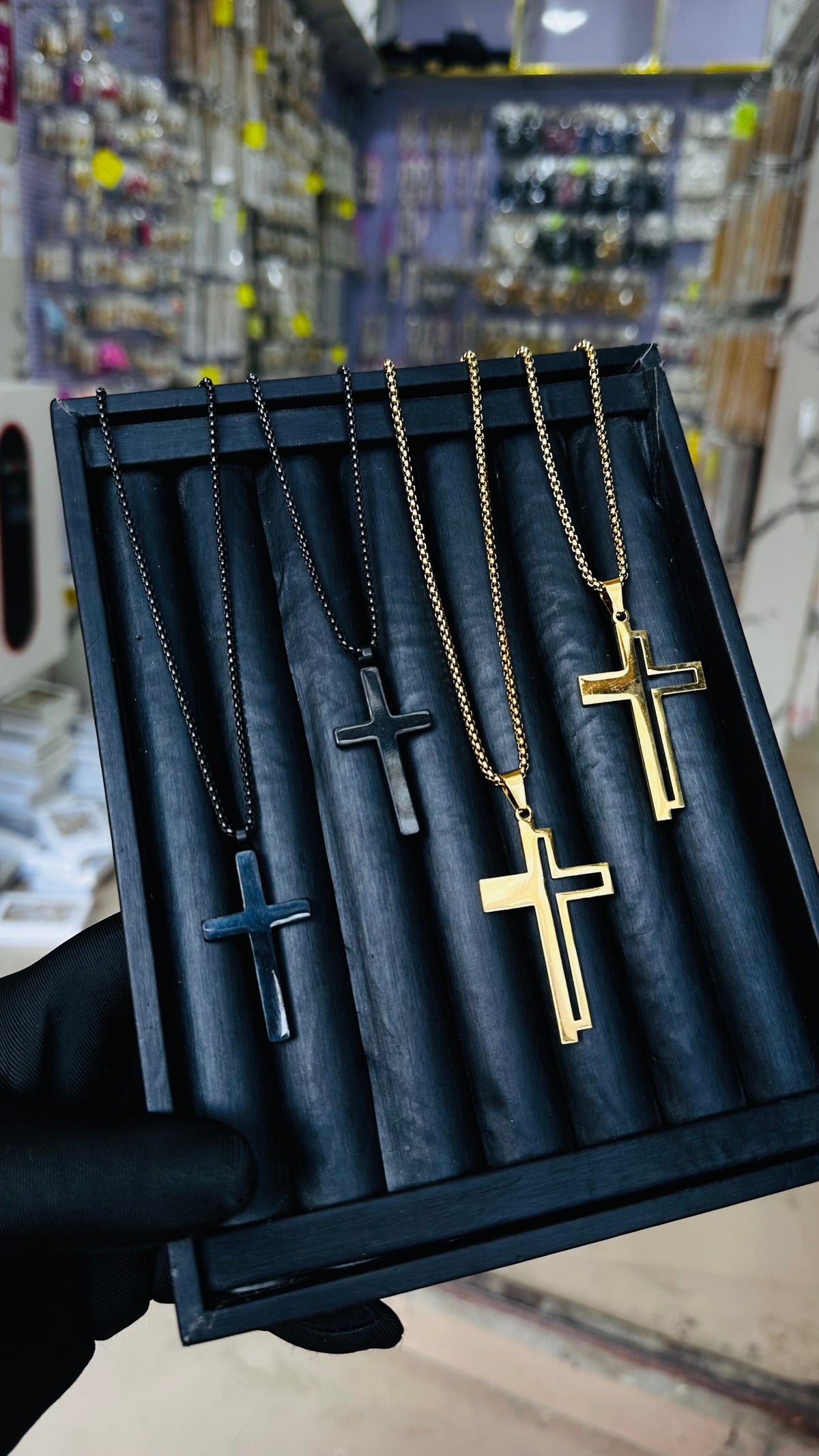 Cross Necklace (steel🔥)