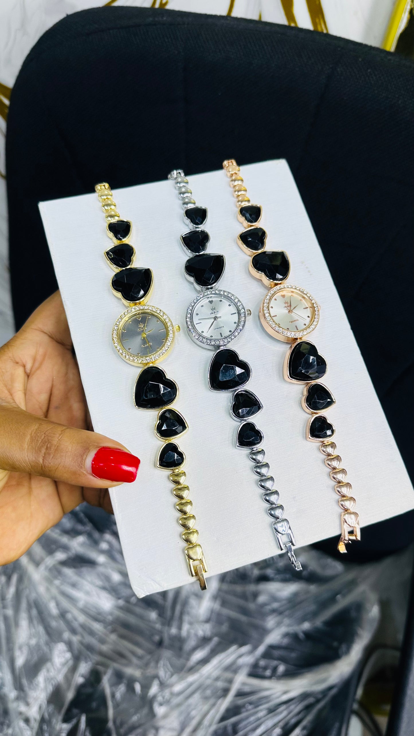 Crystal Fem Wristwatch