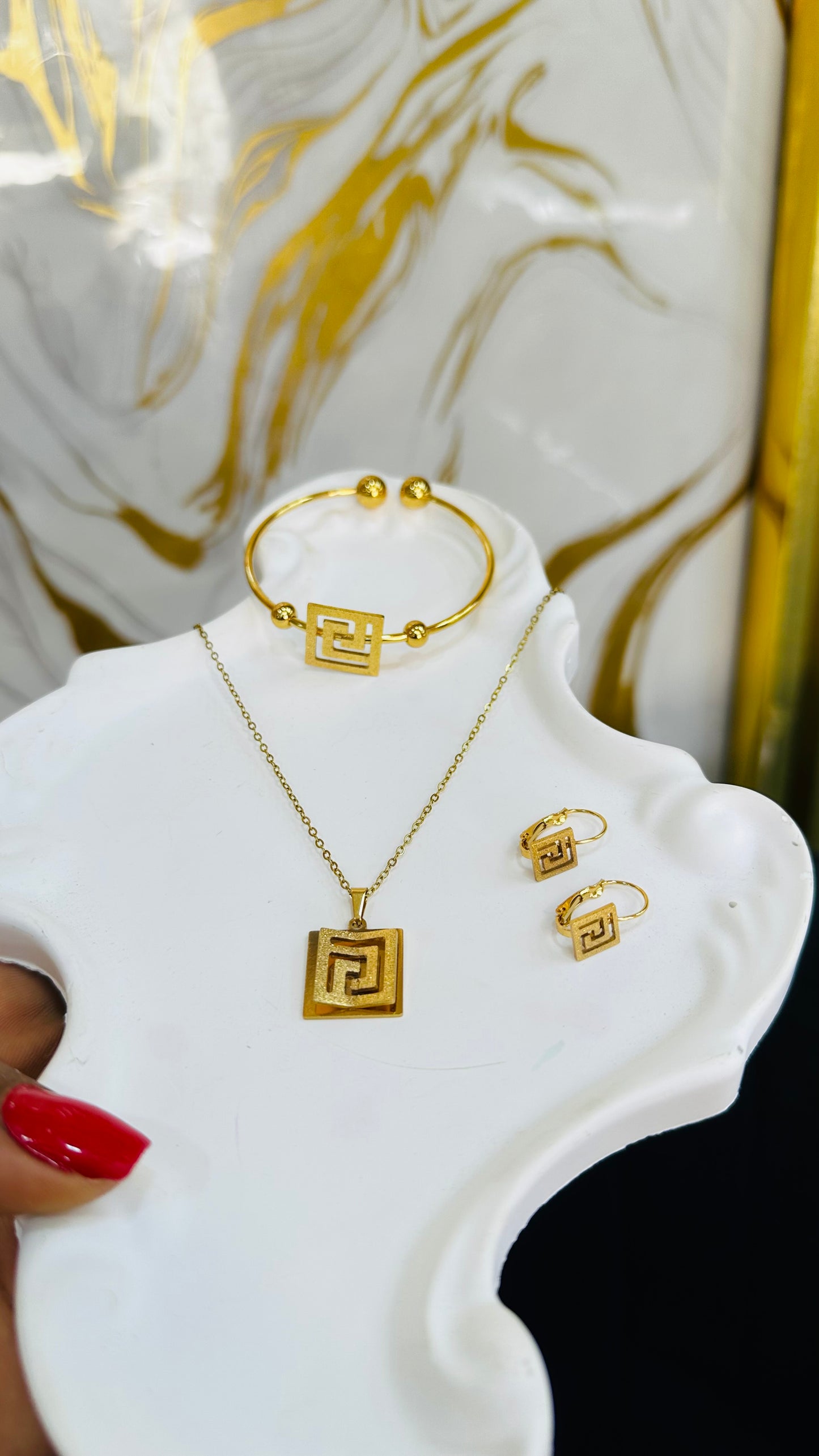Adult/Children Steel Jewelry Set II