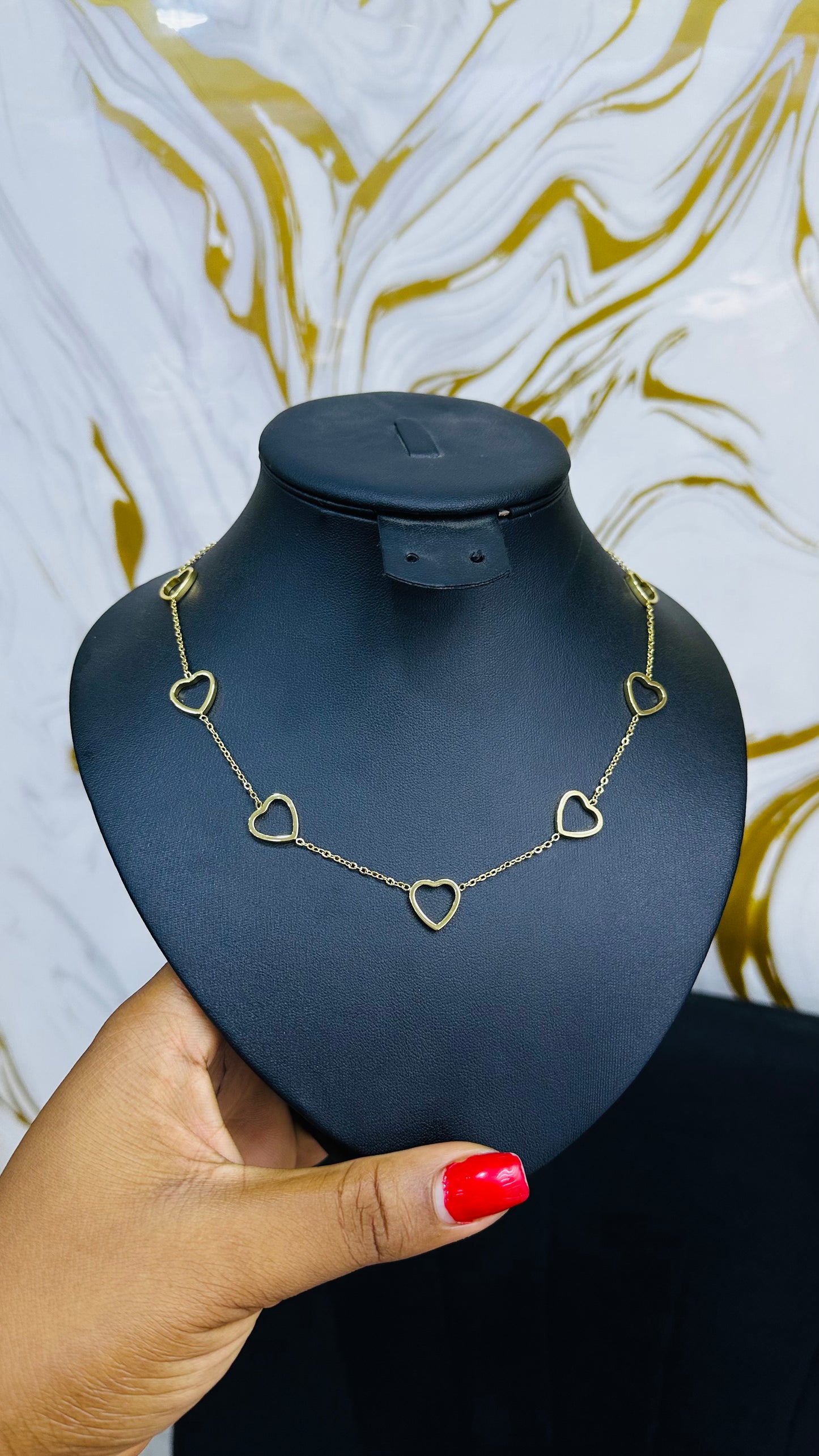 Steel charm Necklace
