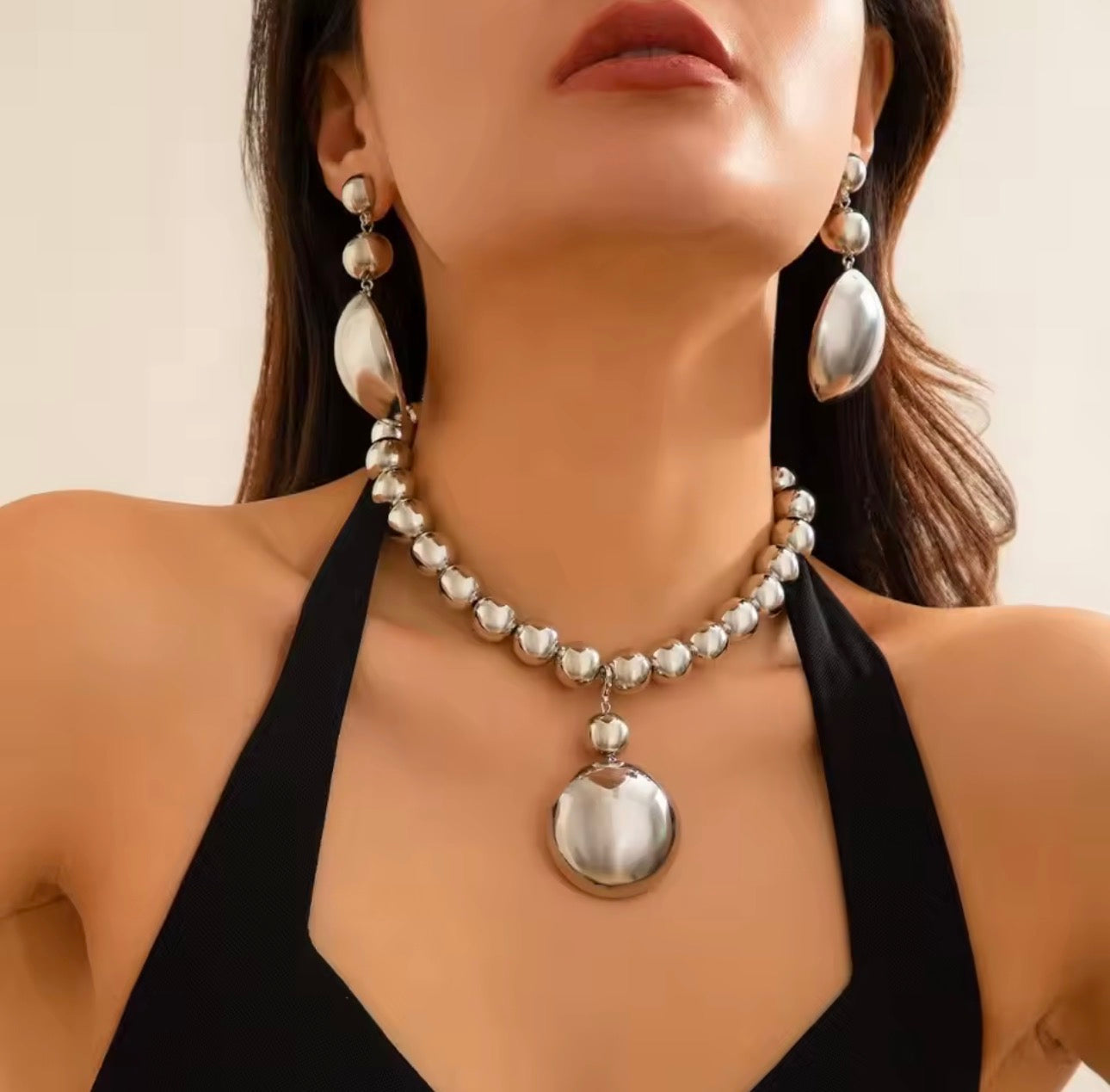 Big ball Jewelry Set