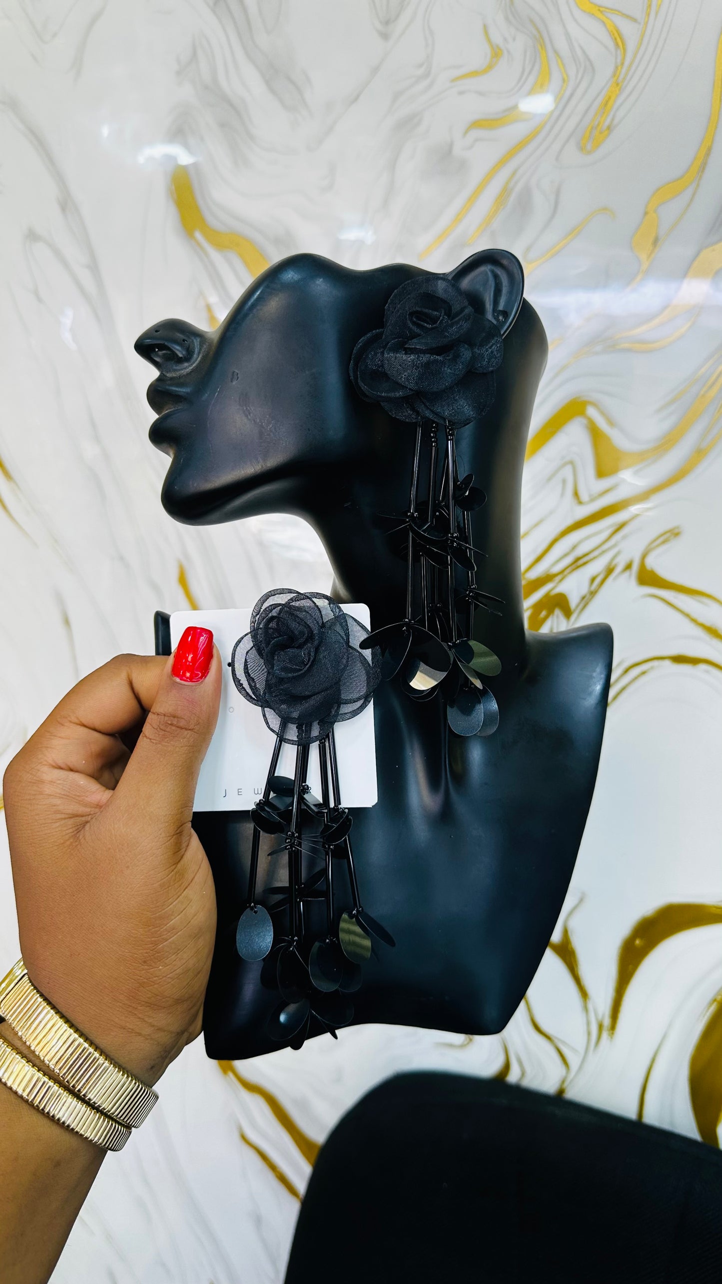 Flower Earrings (model 13)