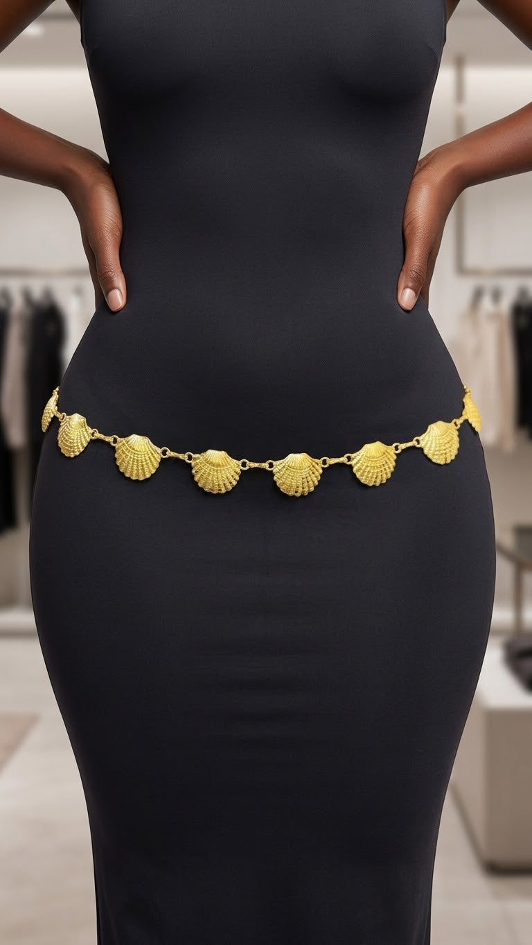 Waist chain Belt (golden✨)