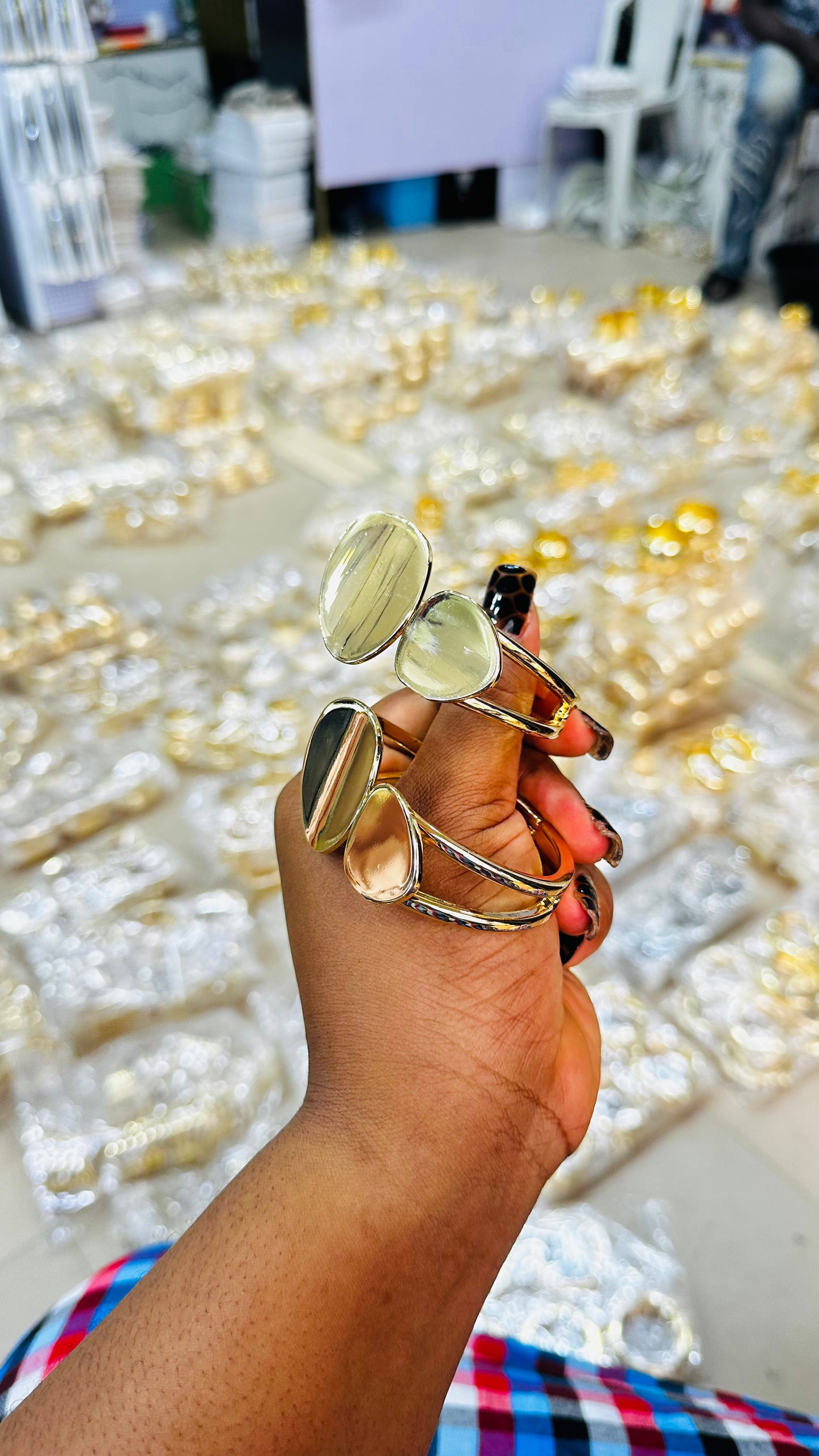 Chunky Bangles (steel quality)