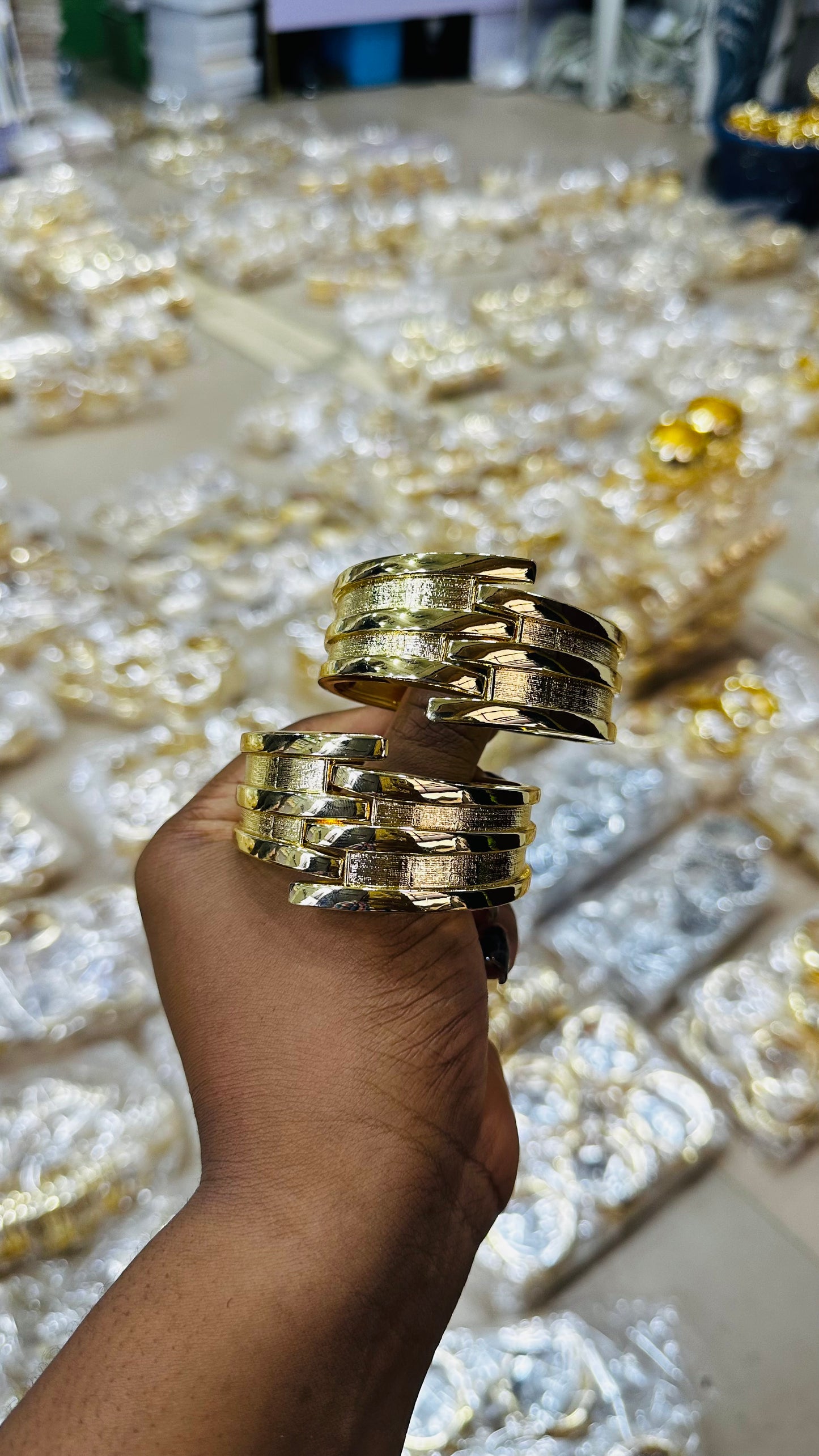 Chunky Bangles (steel quality)