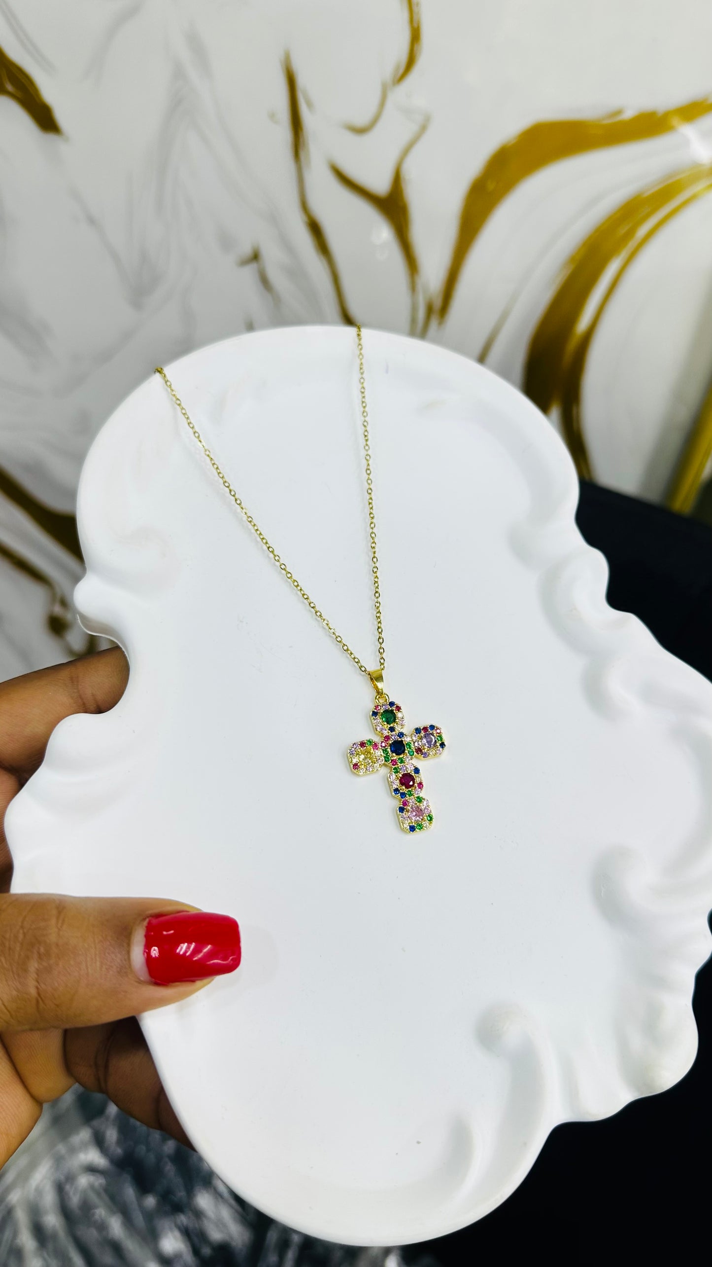 Single Zirconia Necklace