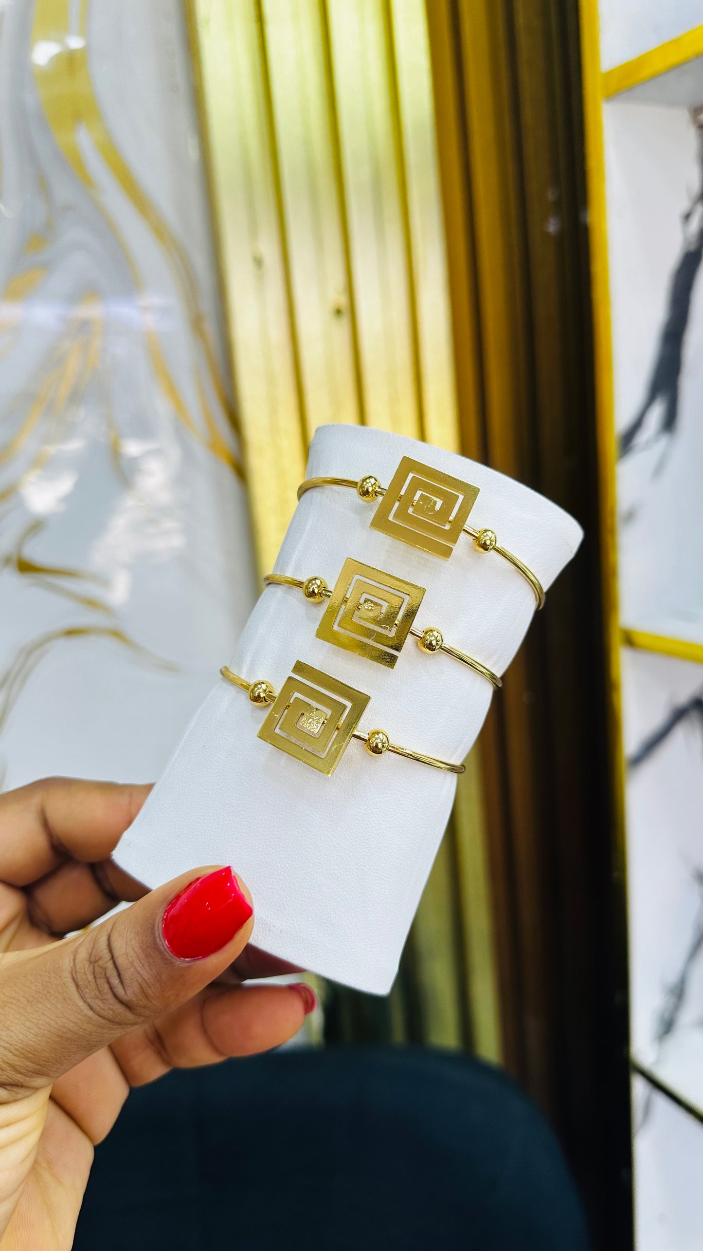 Tiny Steel bangles
