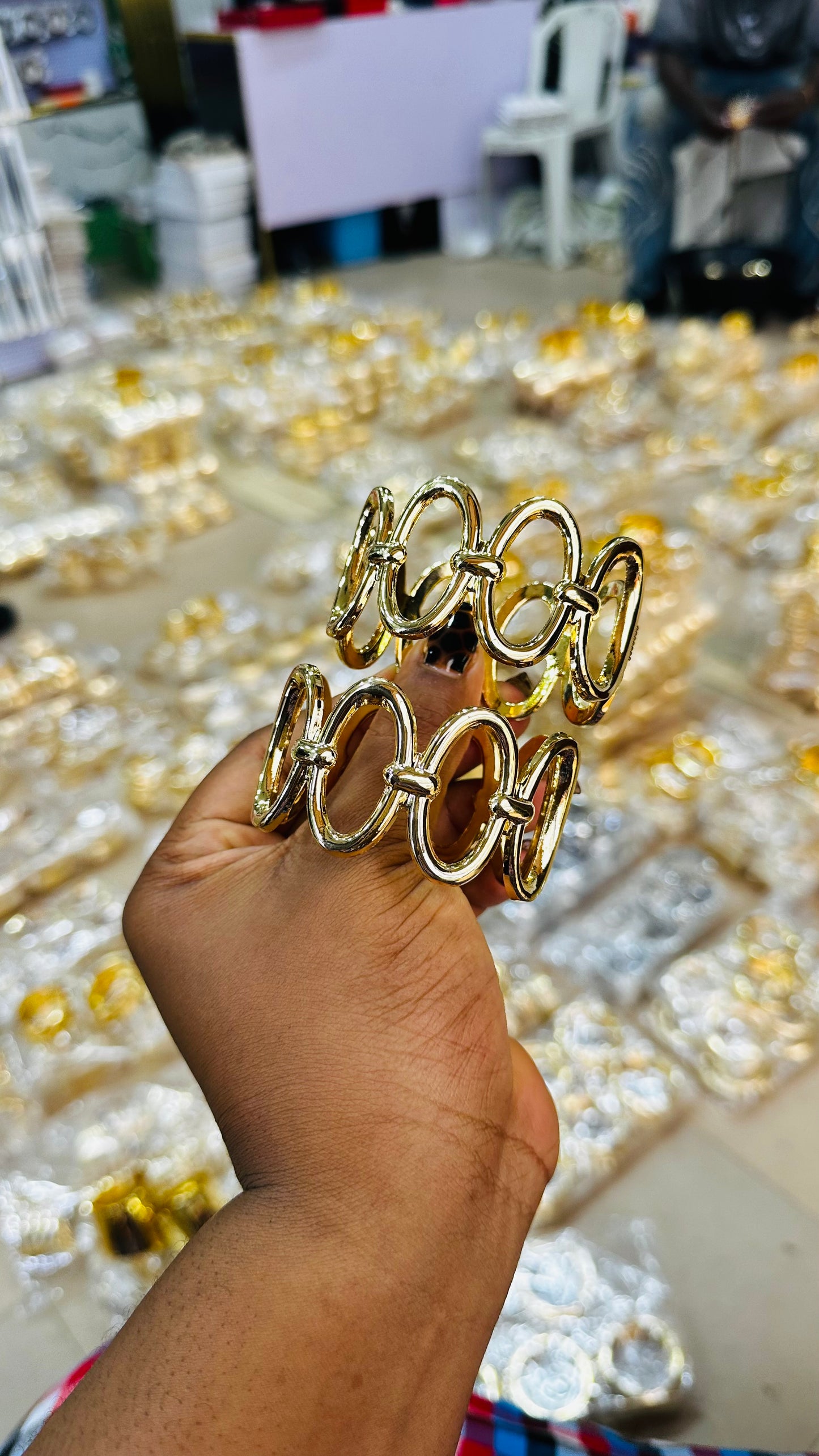 Chunky Bangles (steel quality)