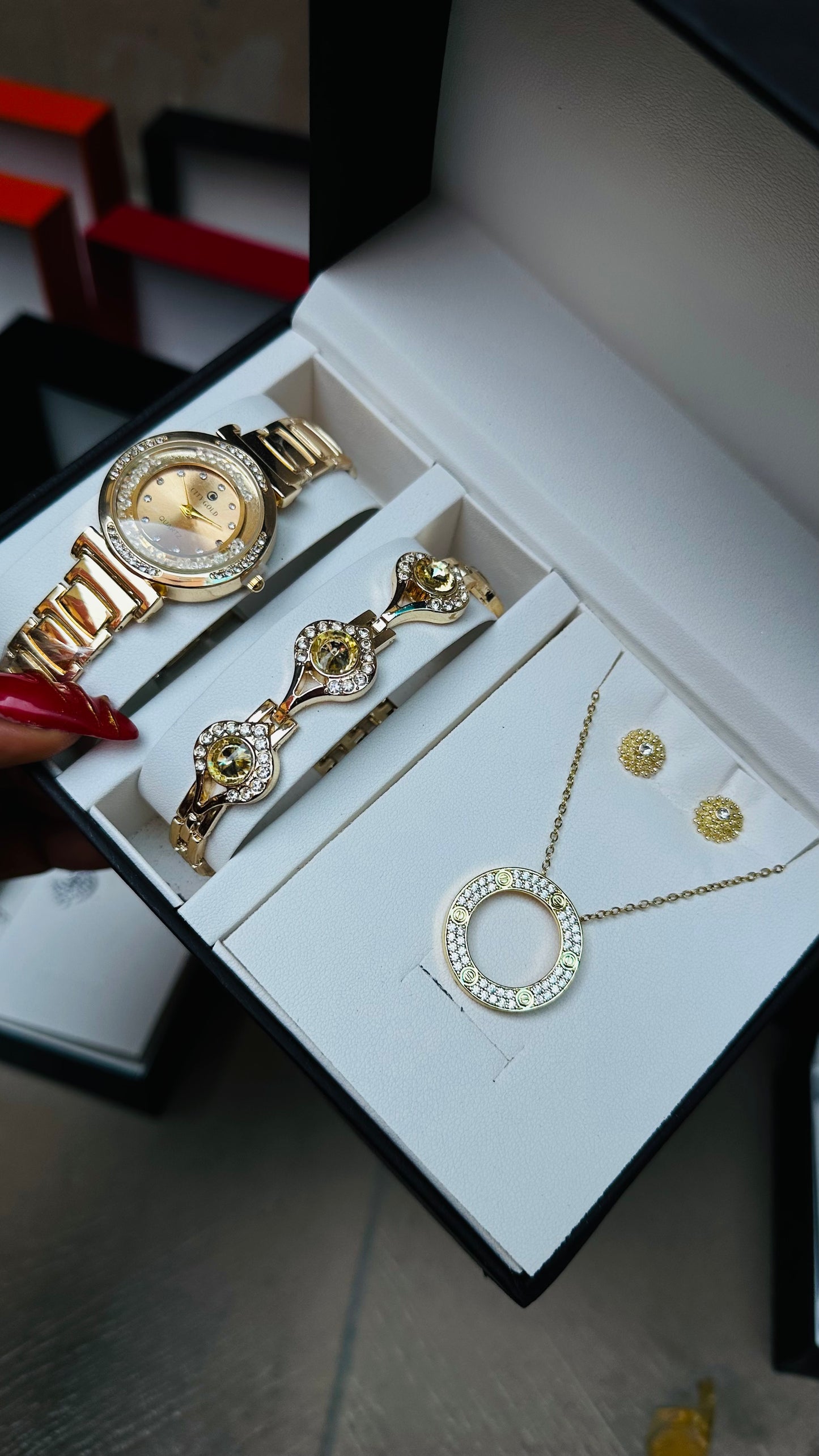 Jewelry Gift box (gold)