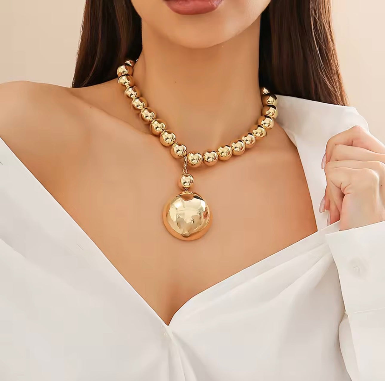Big ball Jewelry Set