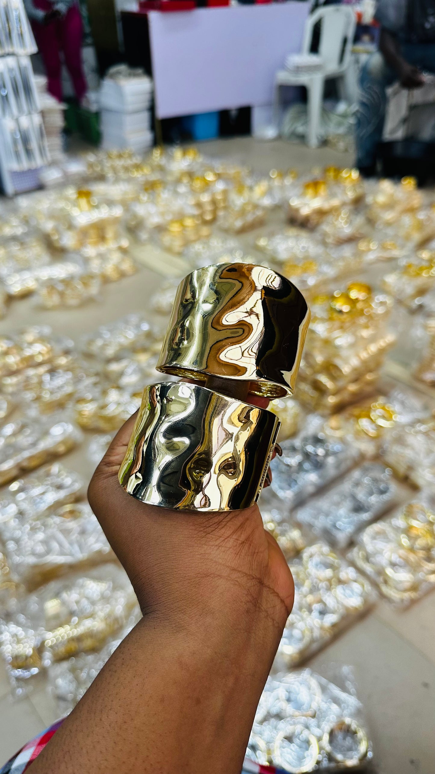 Chunky Bangles (steel quality)