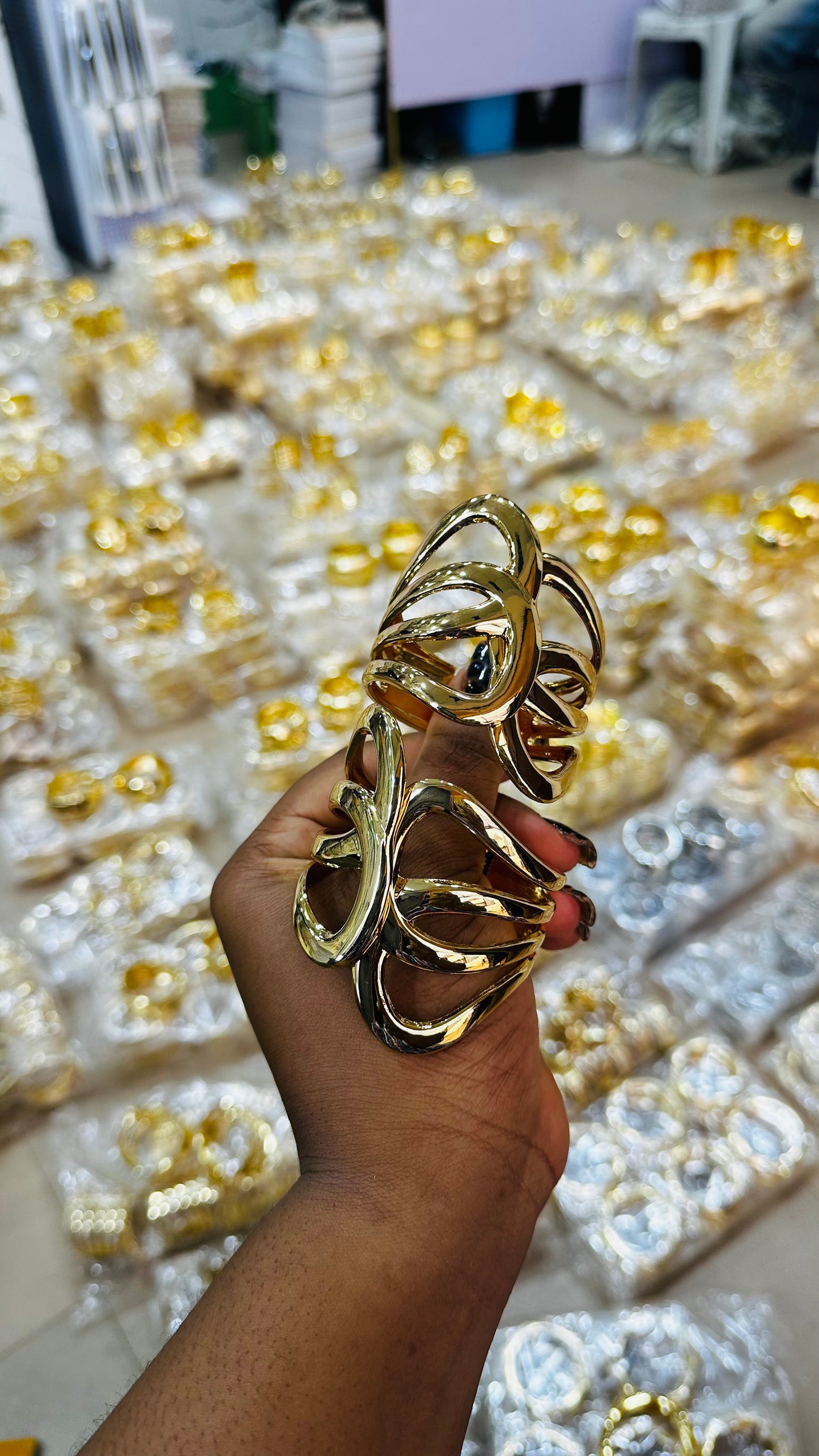 Chunky Bangles (steel quality)