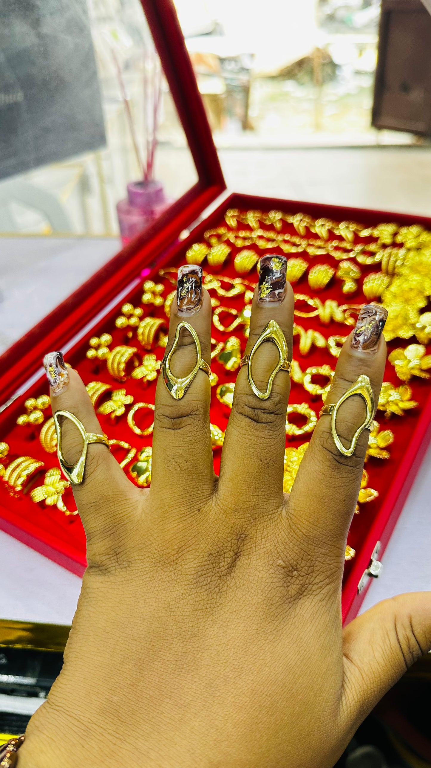 Gold Statement Rings
