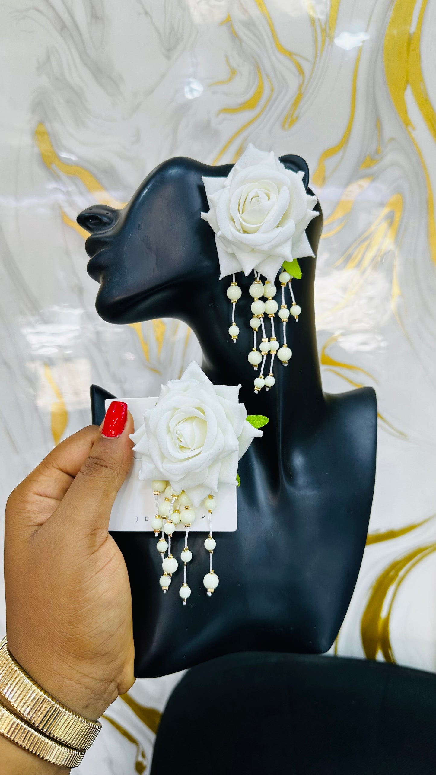 Flower Earrings (model 6)