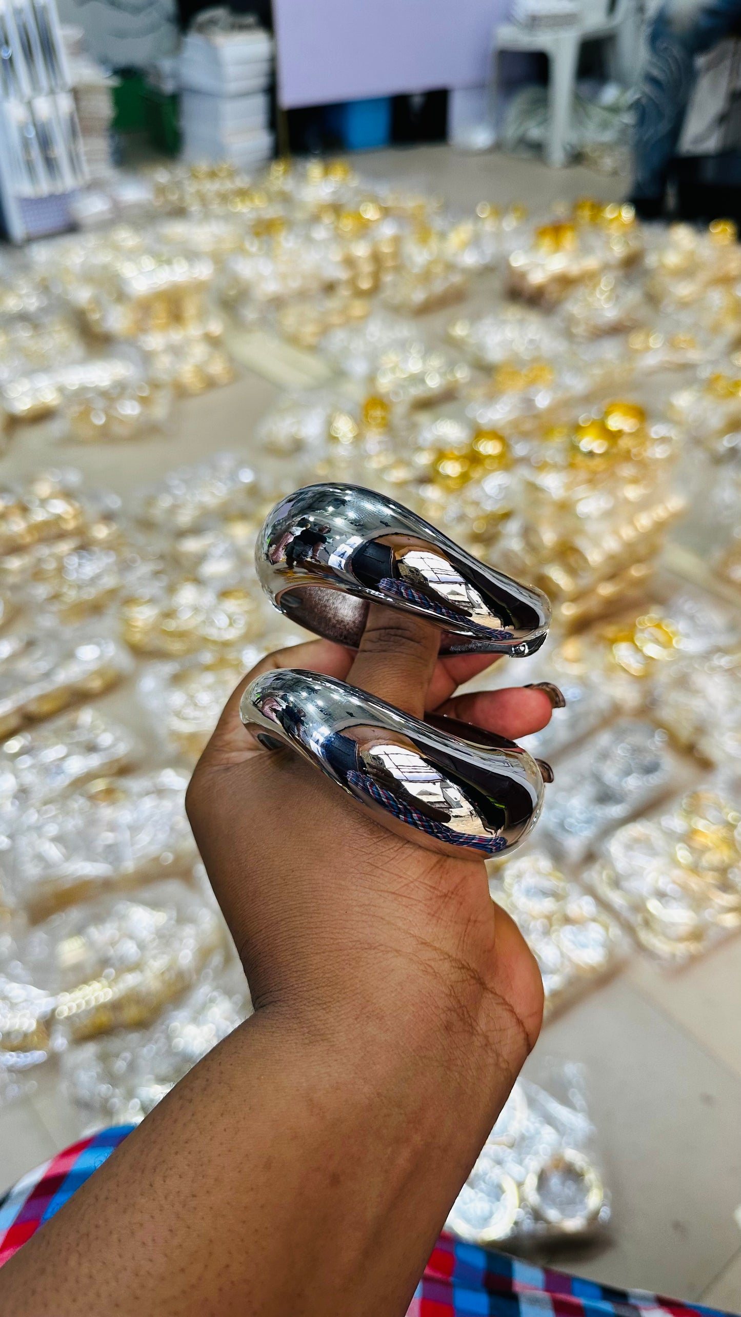 Chunky Bangles (steel quality)