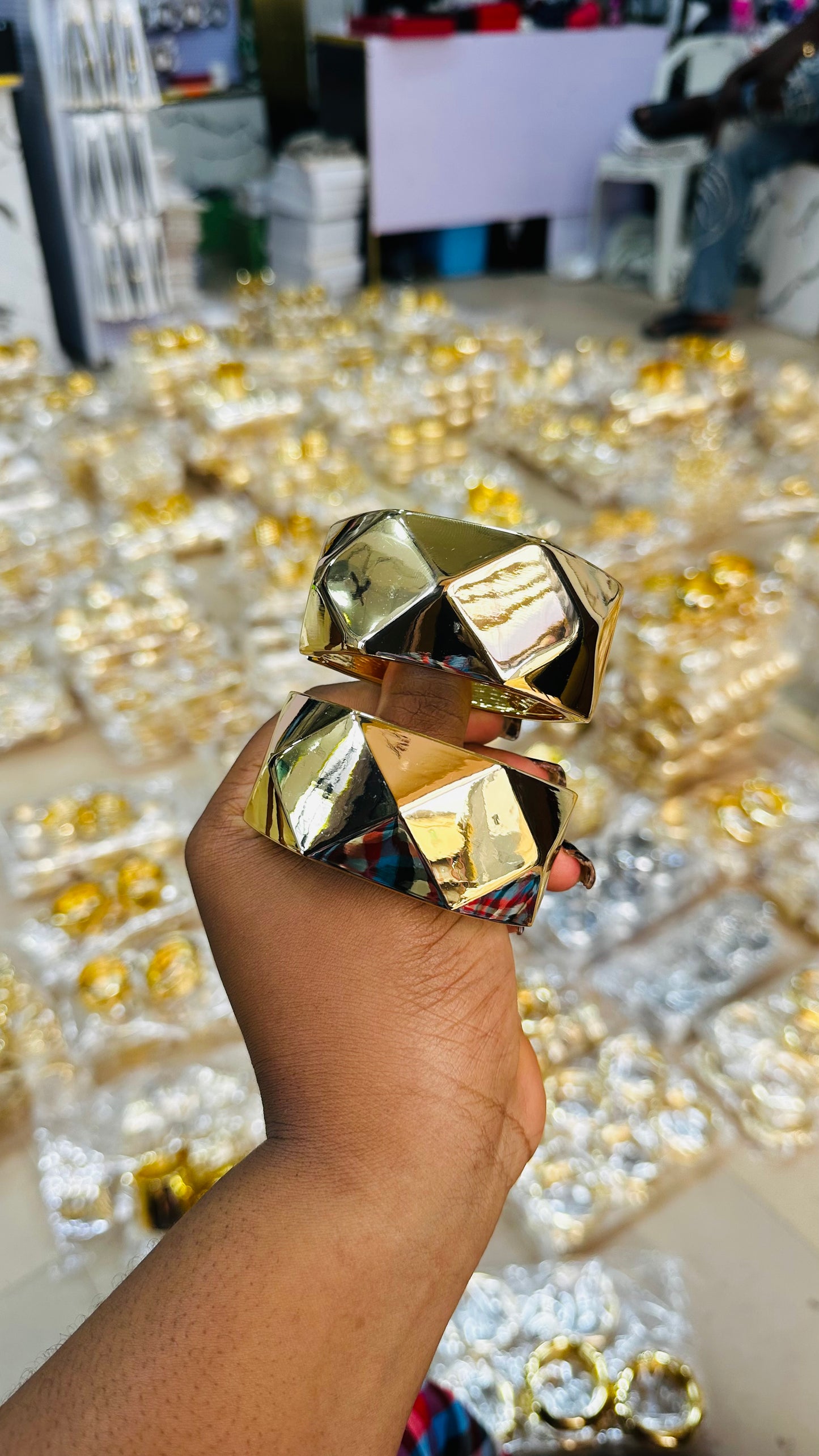 Chunky Bangles (steel quality)