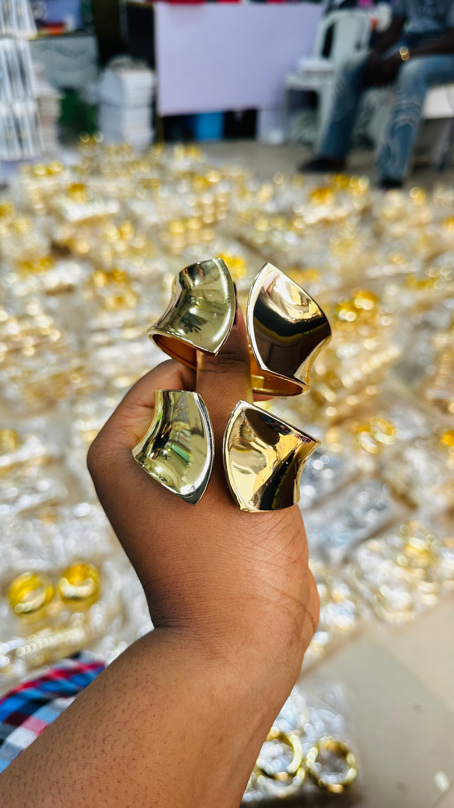 Chunky Bangles (steel quality)